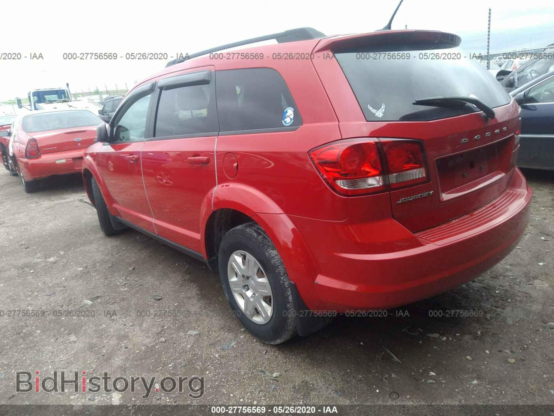 2012 DODGE JOURNEY - VIN: 3C4PDCAB0CT296701 - Фото 3