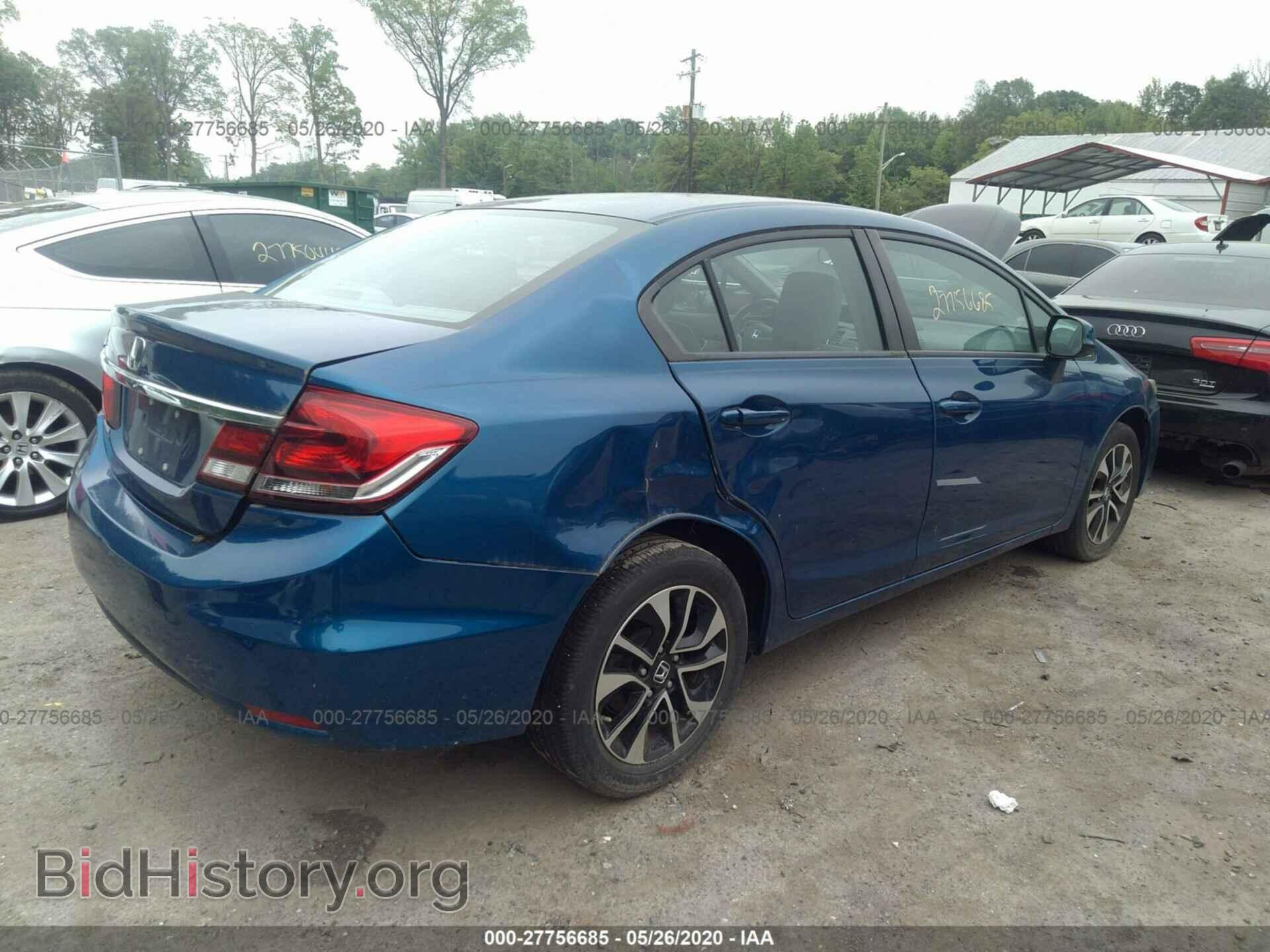 2013 HONDA CIVIC - VIN: 19XFB2F88DE062319 - Фото 4