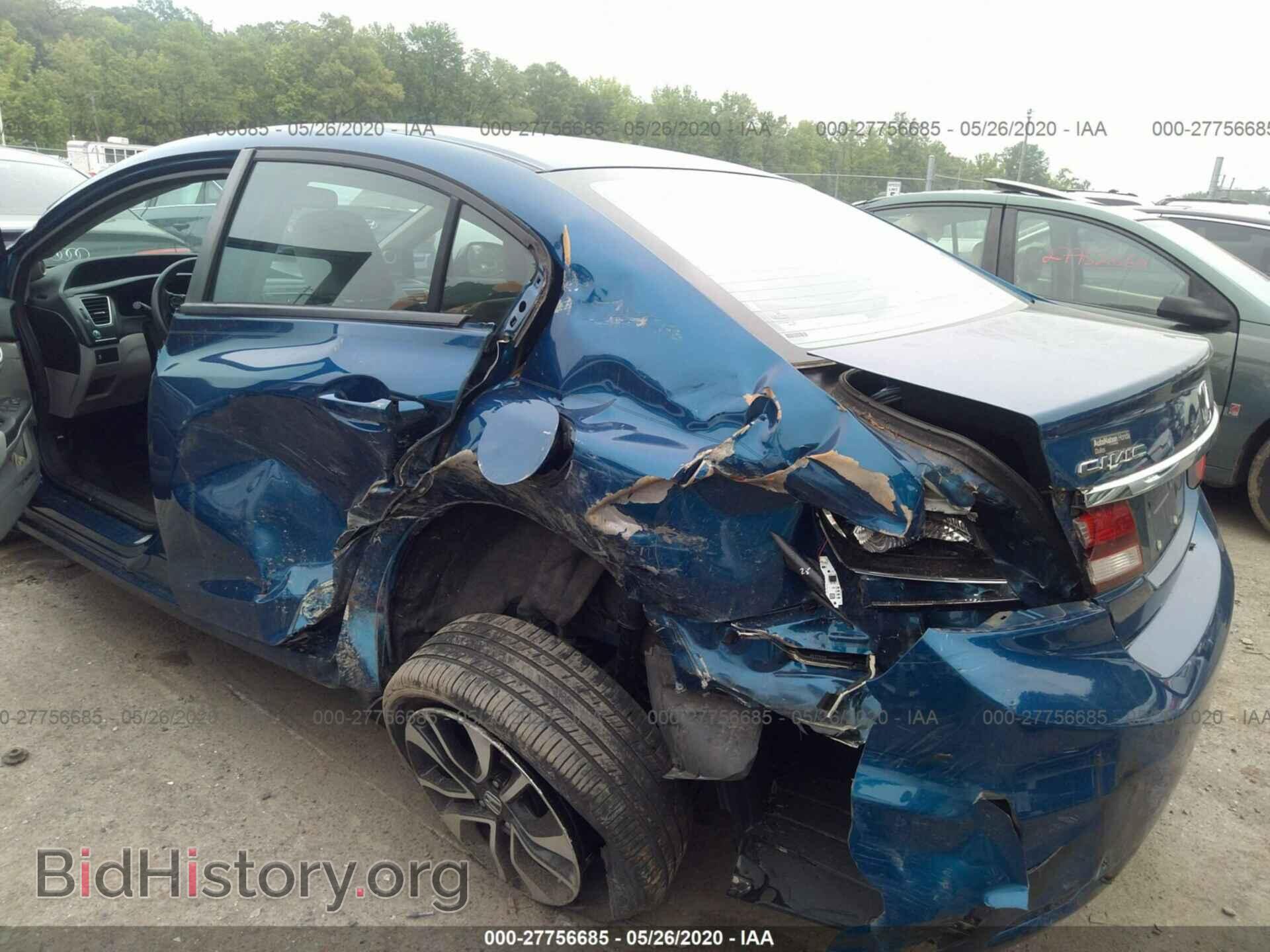 2013 HONDA CIVIC - VIN: 19XFB2F88DE062319 - Фото 6