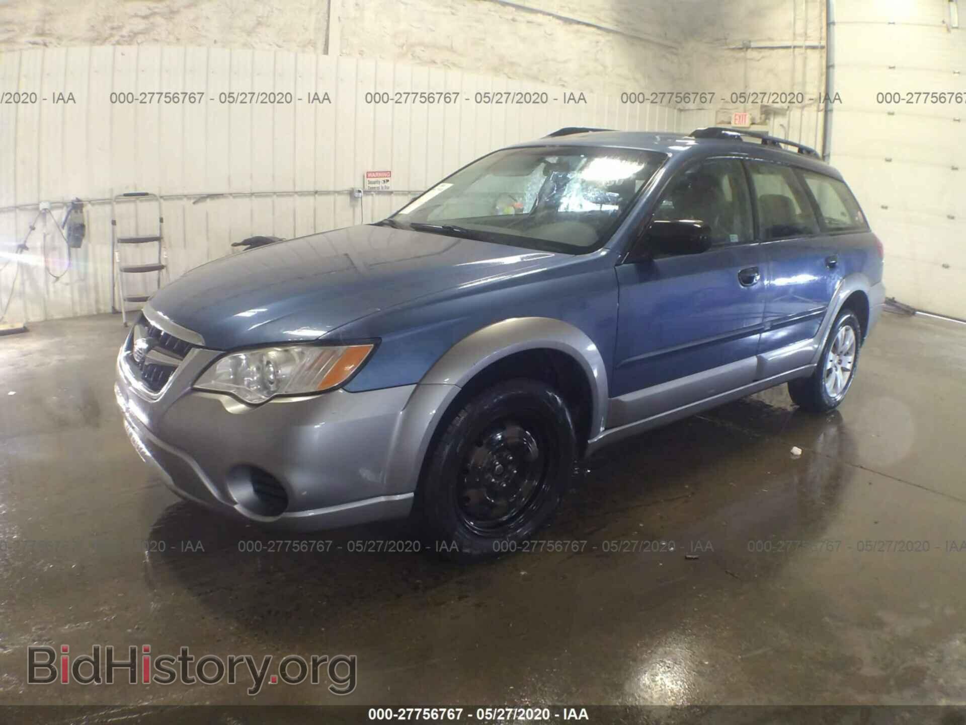 2008 SUBARU OUTBACK - VIN: 4S4BP60C487334998 - Фото 2