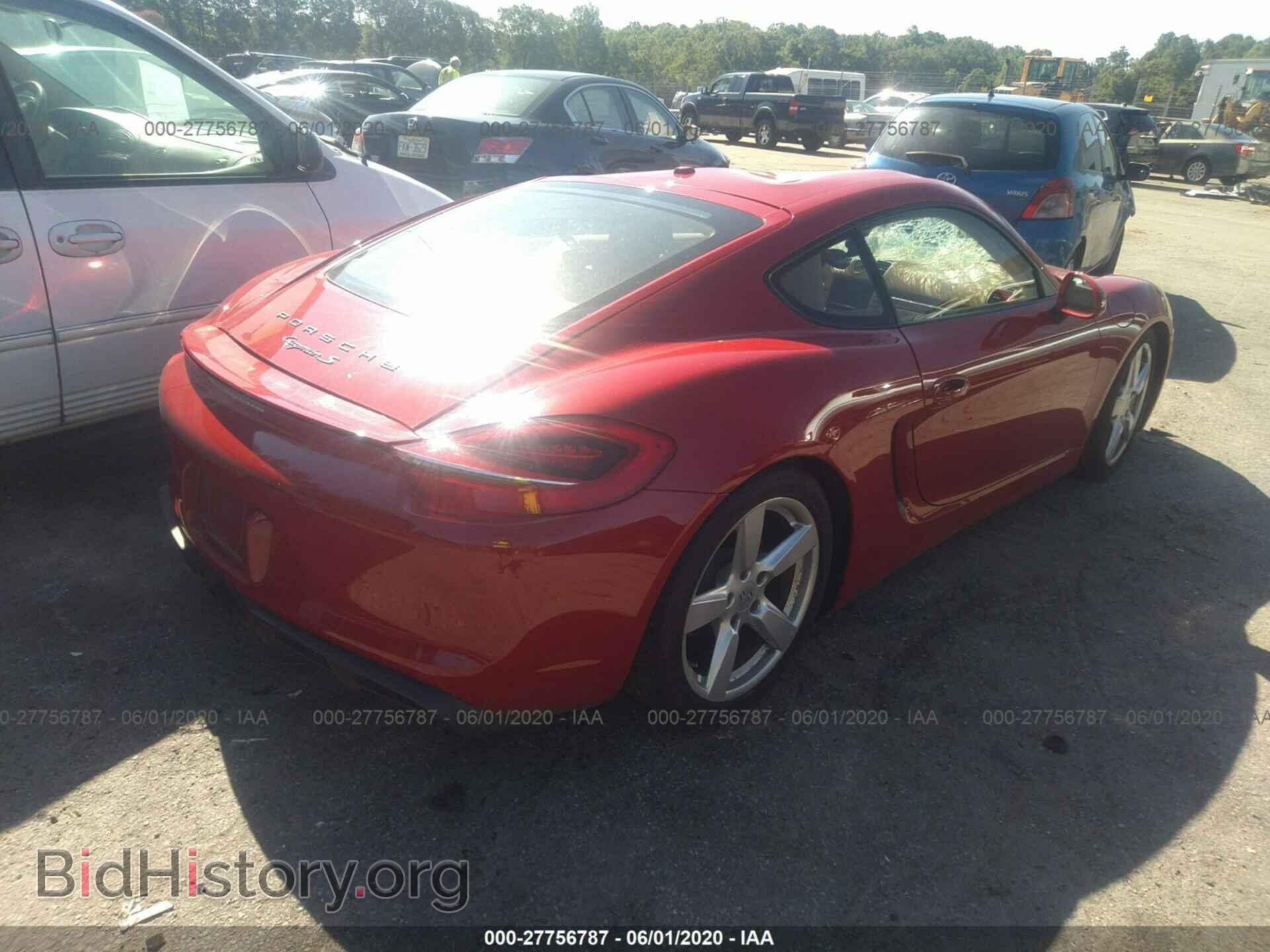 2016 PORSCHE CAYMAN - VIN: WP0AB2A87GK185466 - Фото 4