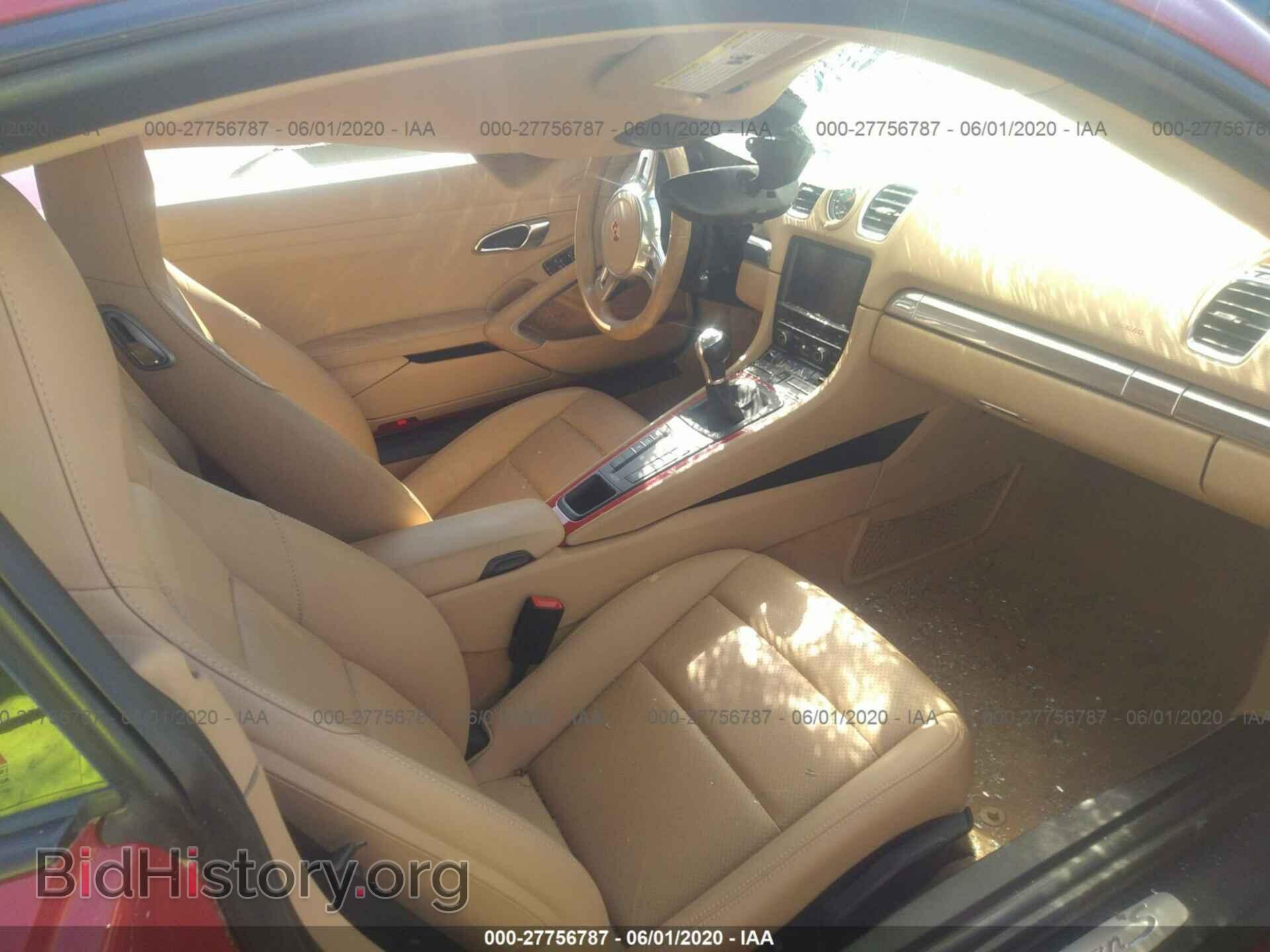 2016 PORSCHE CAYMAN - VIN: WP0AB2A87GK185466 - Фото 5