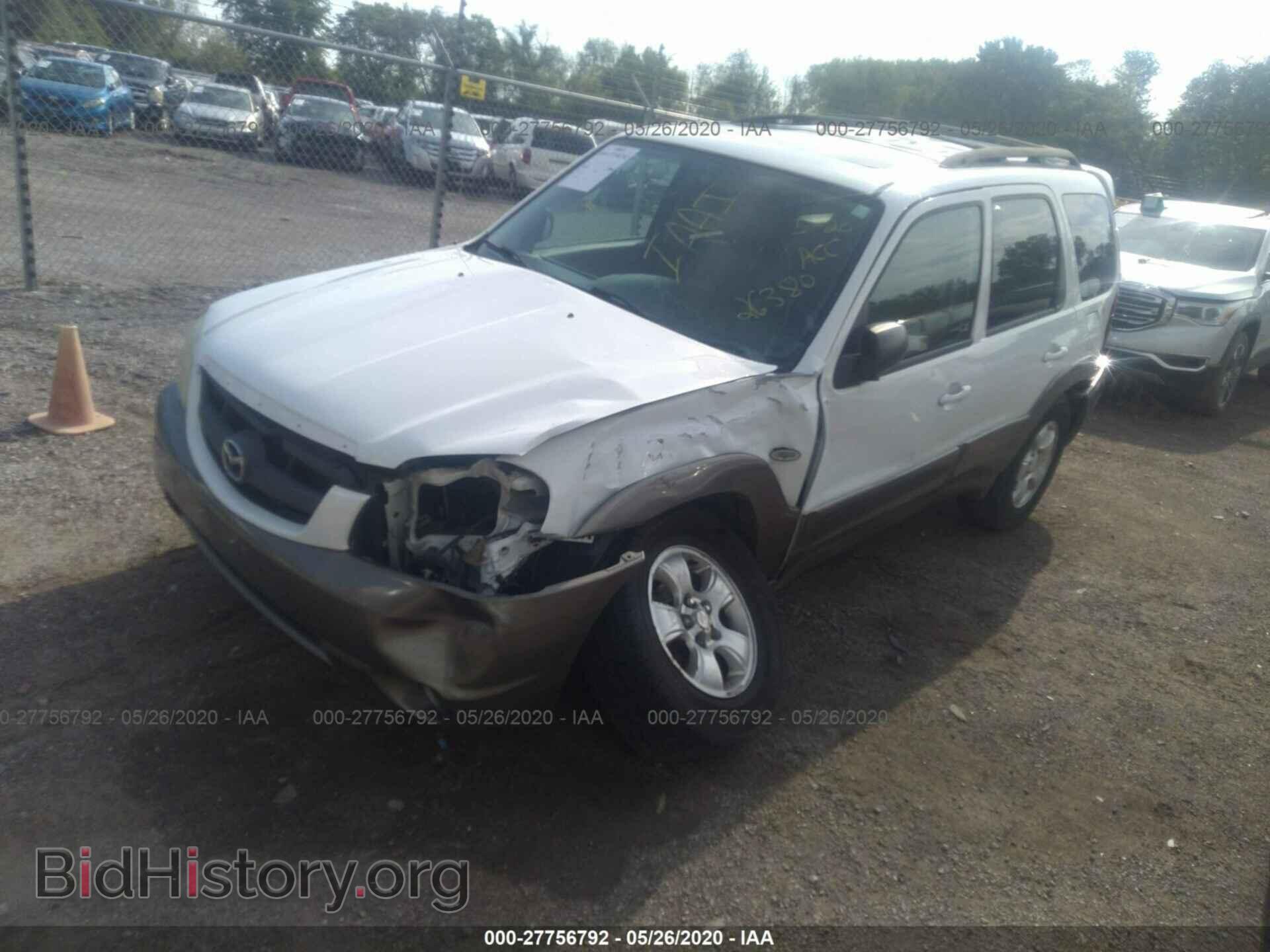 2004 MAZDA TRIBUTE - VIN: 4F2CZ96134KM26380 - Фото 2