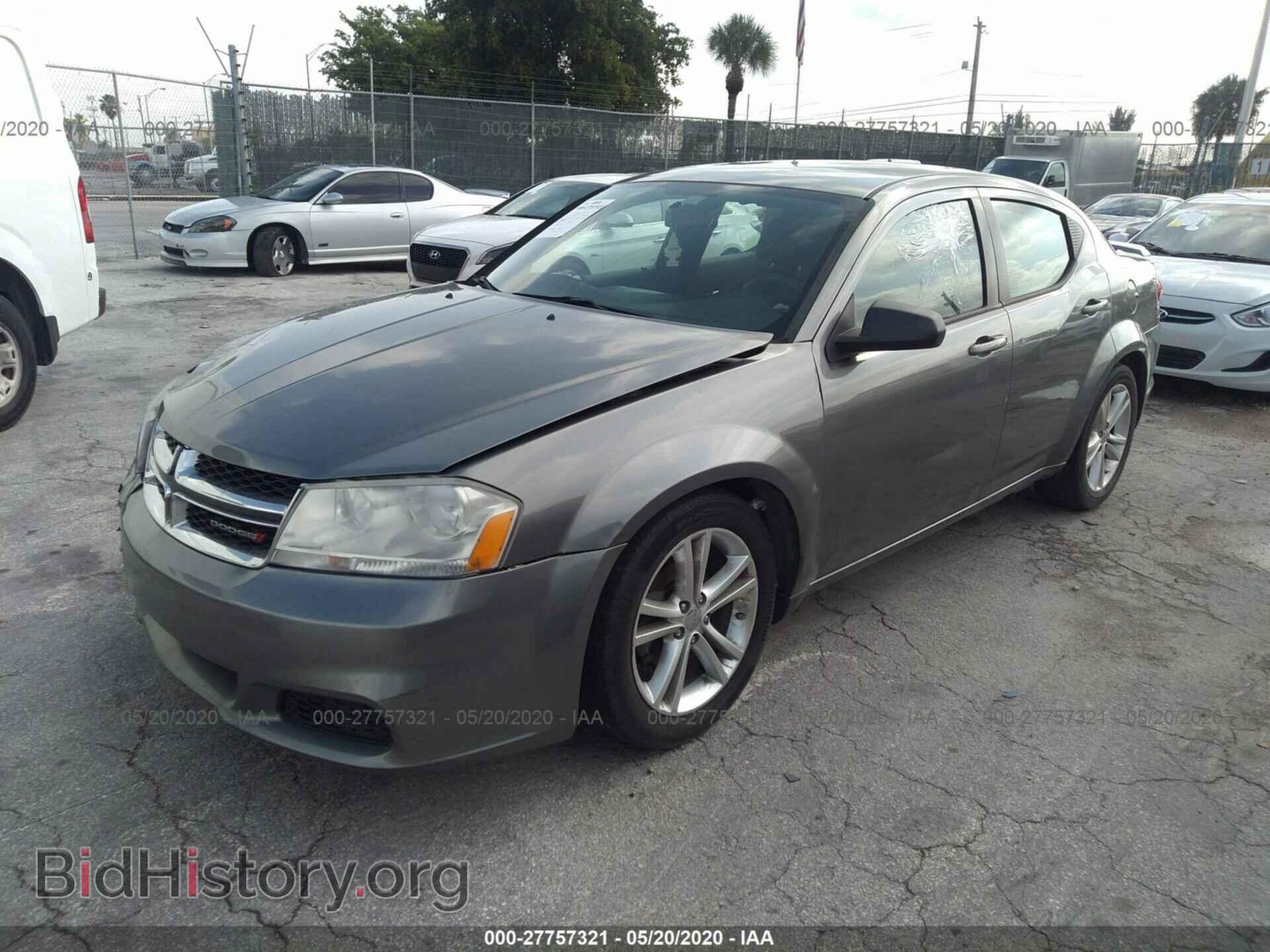 2012 DODGE AVENGER - VIN: 1C3CDZAG8CN254374 - Фото 2