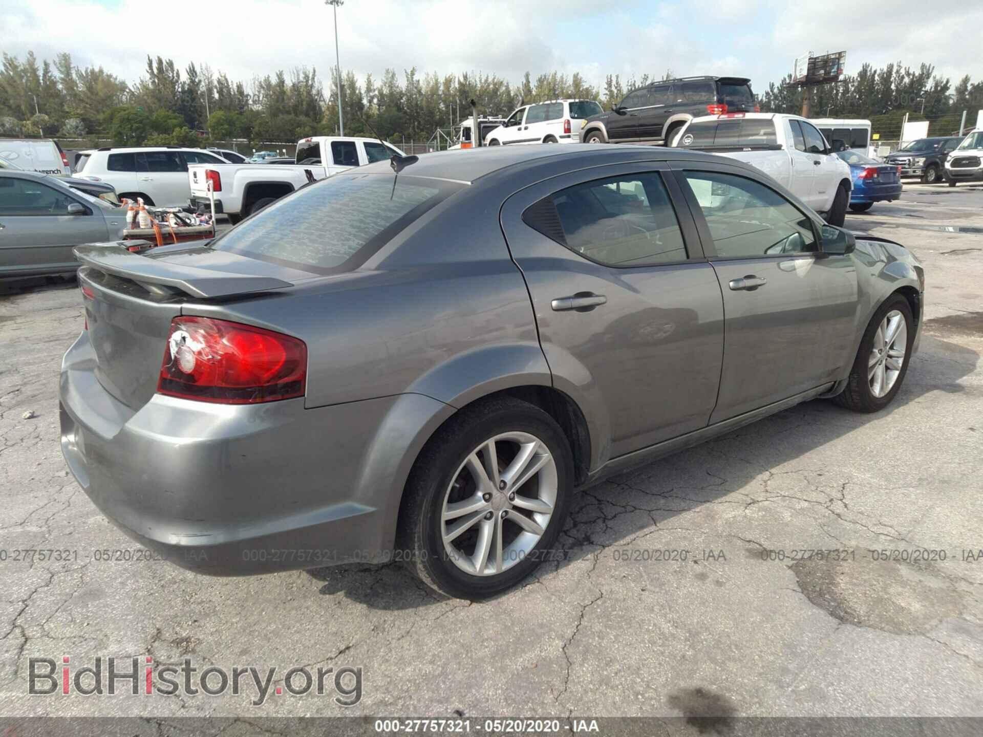 2012 DODGE AVENGER - VIN: 1C3CDZAG8CN254374 - Фото 4