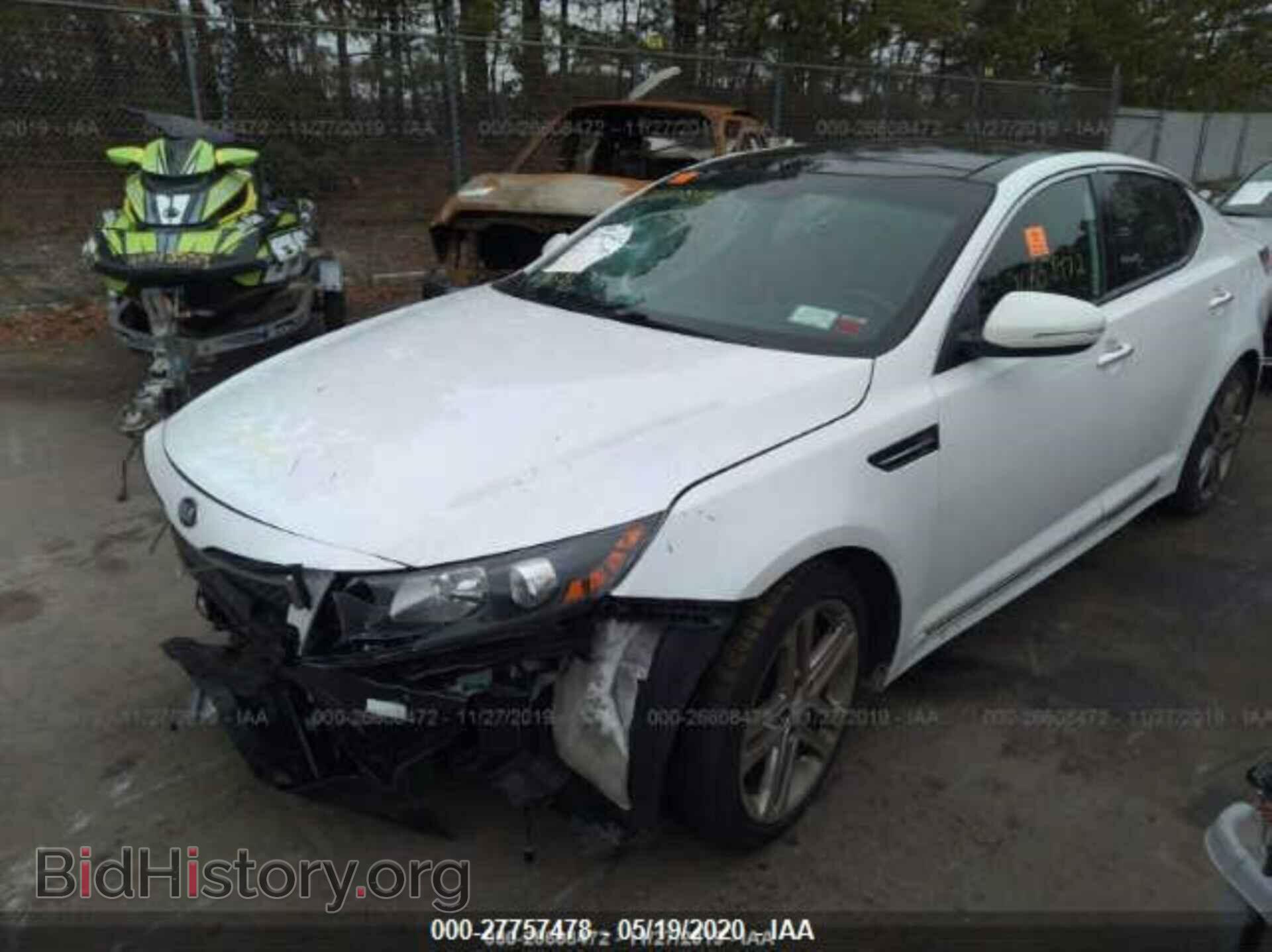 2013 KIA OPTIMA - VIN: 5XXGR4A64DG249193 - Фото 2