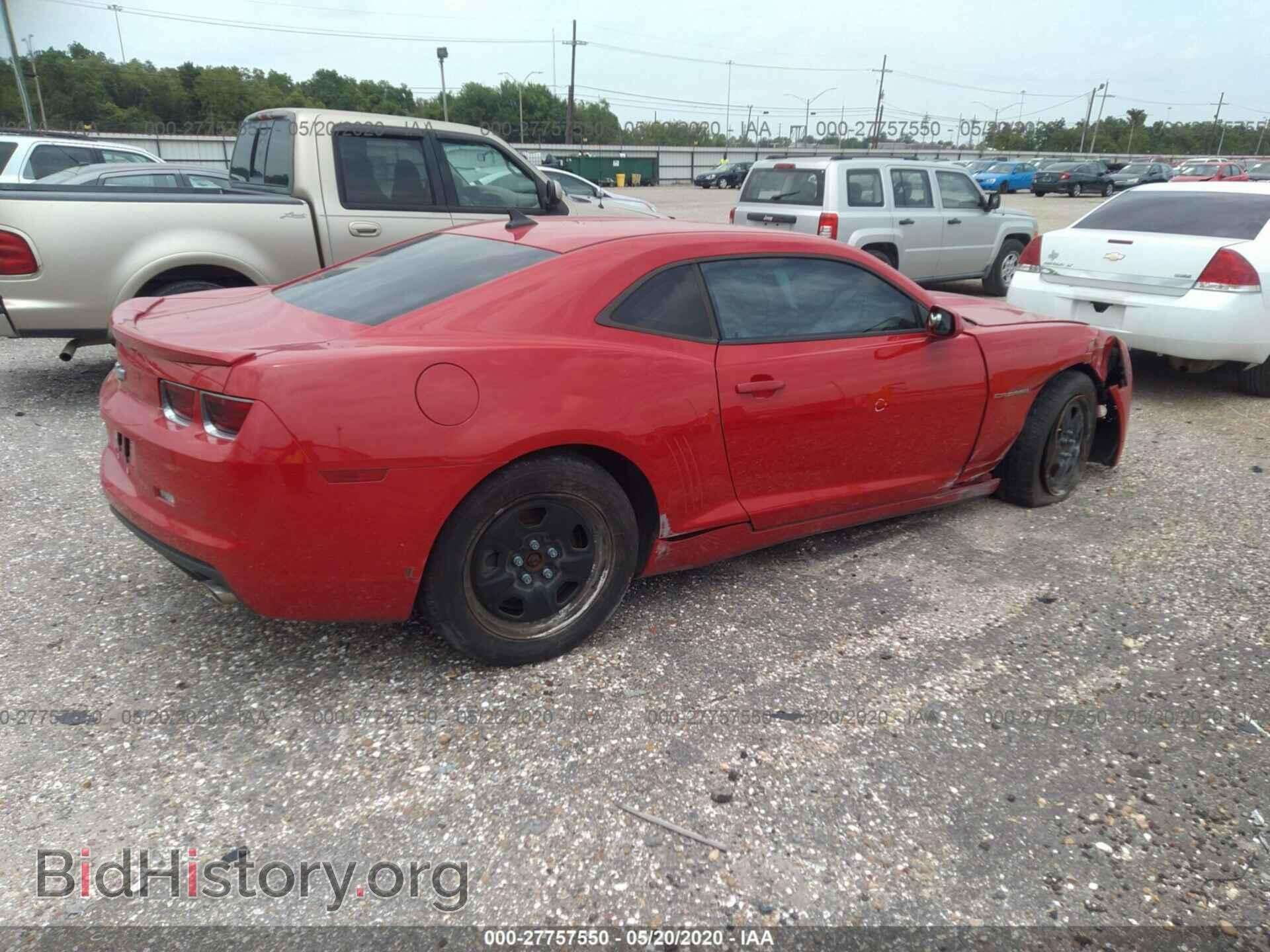 2012 CHEVROLET CAMARO - VIN: 2G1FA1E30C9177294 - Фото 4