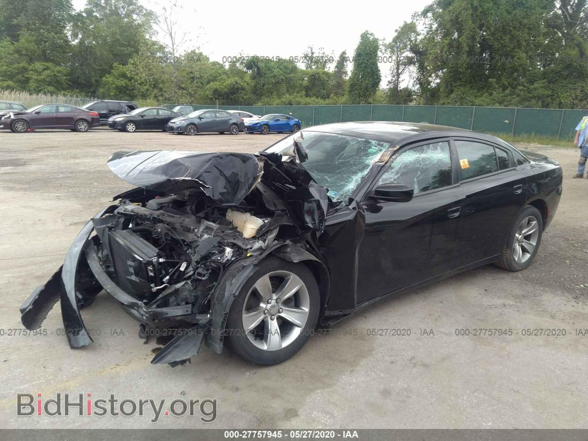 2015 DODGE CHARGER - VIN: 2C3CDXBG4FH722343 - Фото 2