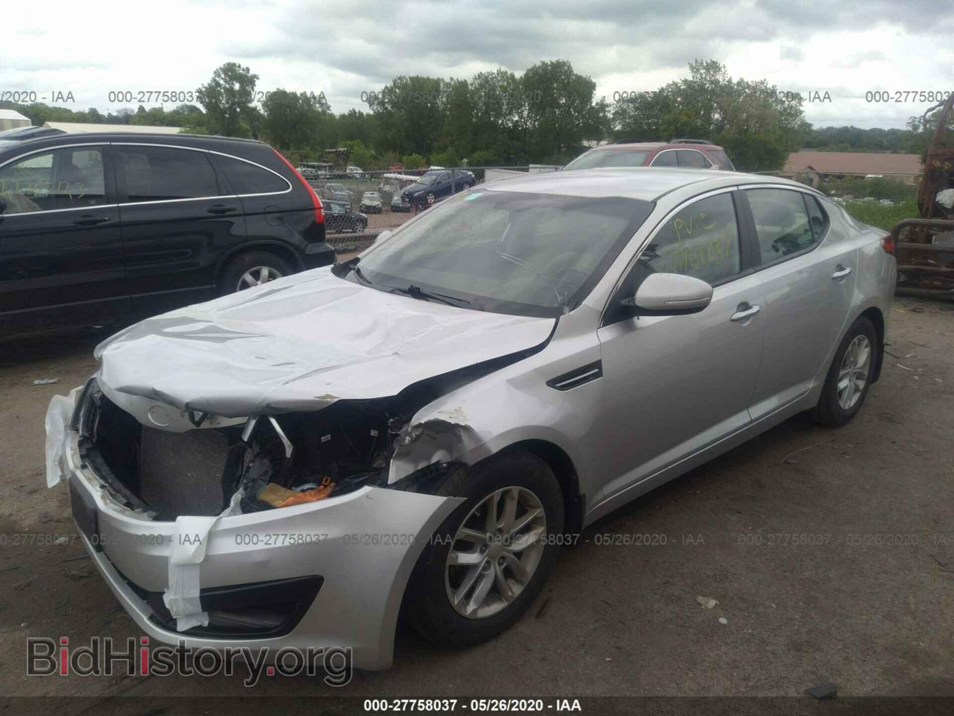 2013 KIA OPTIMA - VIN: KNAGM4A78D5431021 - Photo 2