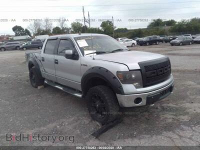 2010 Ford F150 Supercrew, серебристый — VIN 1FTFW1EV1AFA17116, IAAI