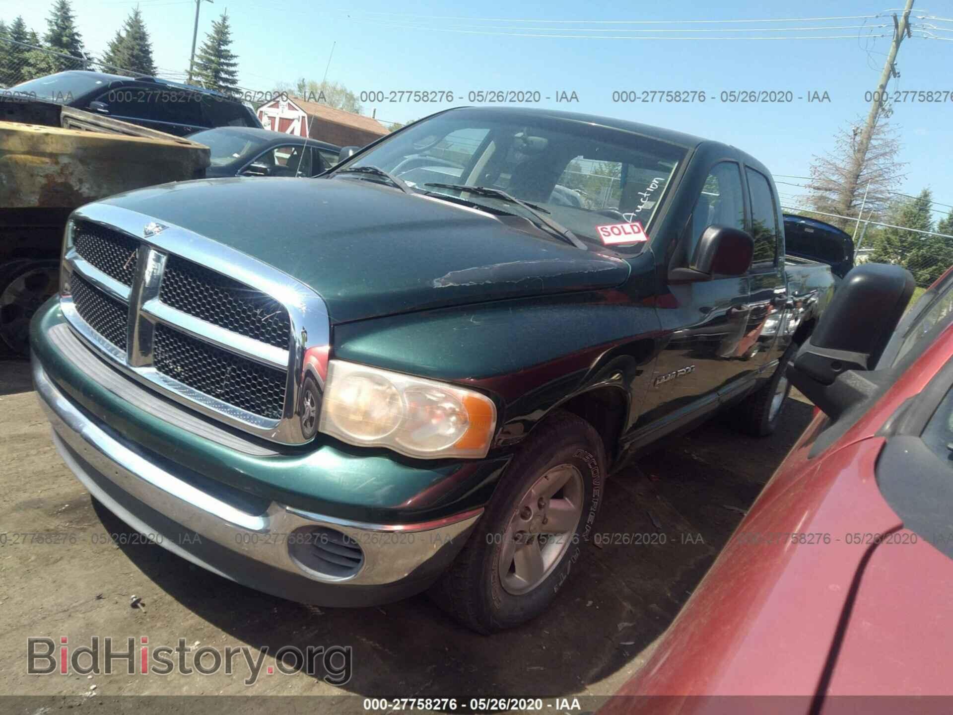 2002 DODGE RAM 1500 - VIN: 3D7HA18N32G186966 - Фото 2