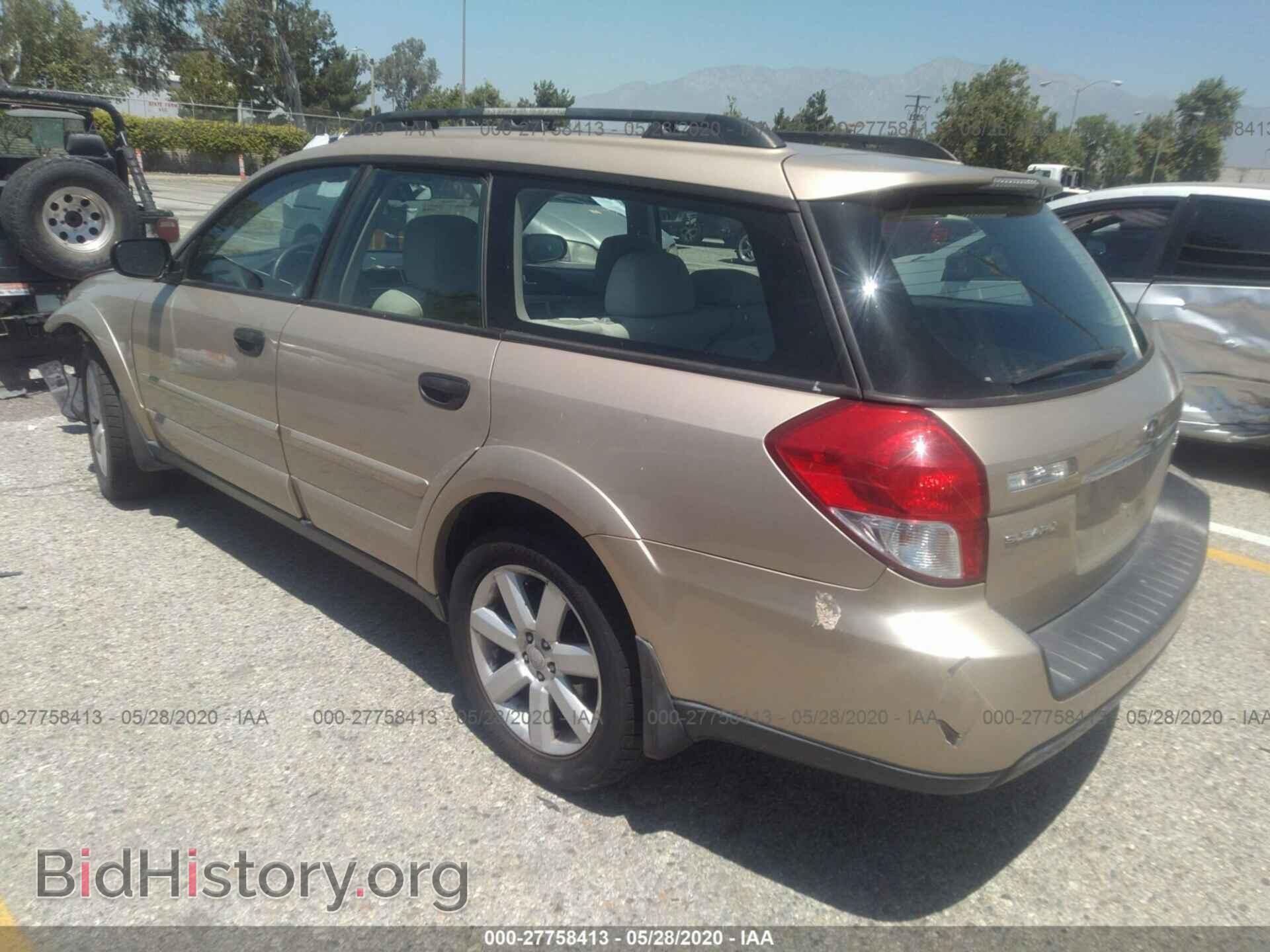 2009 SUBARU OUTBACK - VIN: 4S4BP61C197310402 - Фото 3