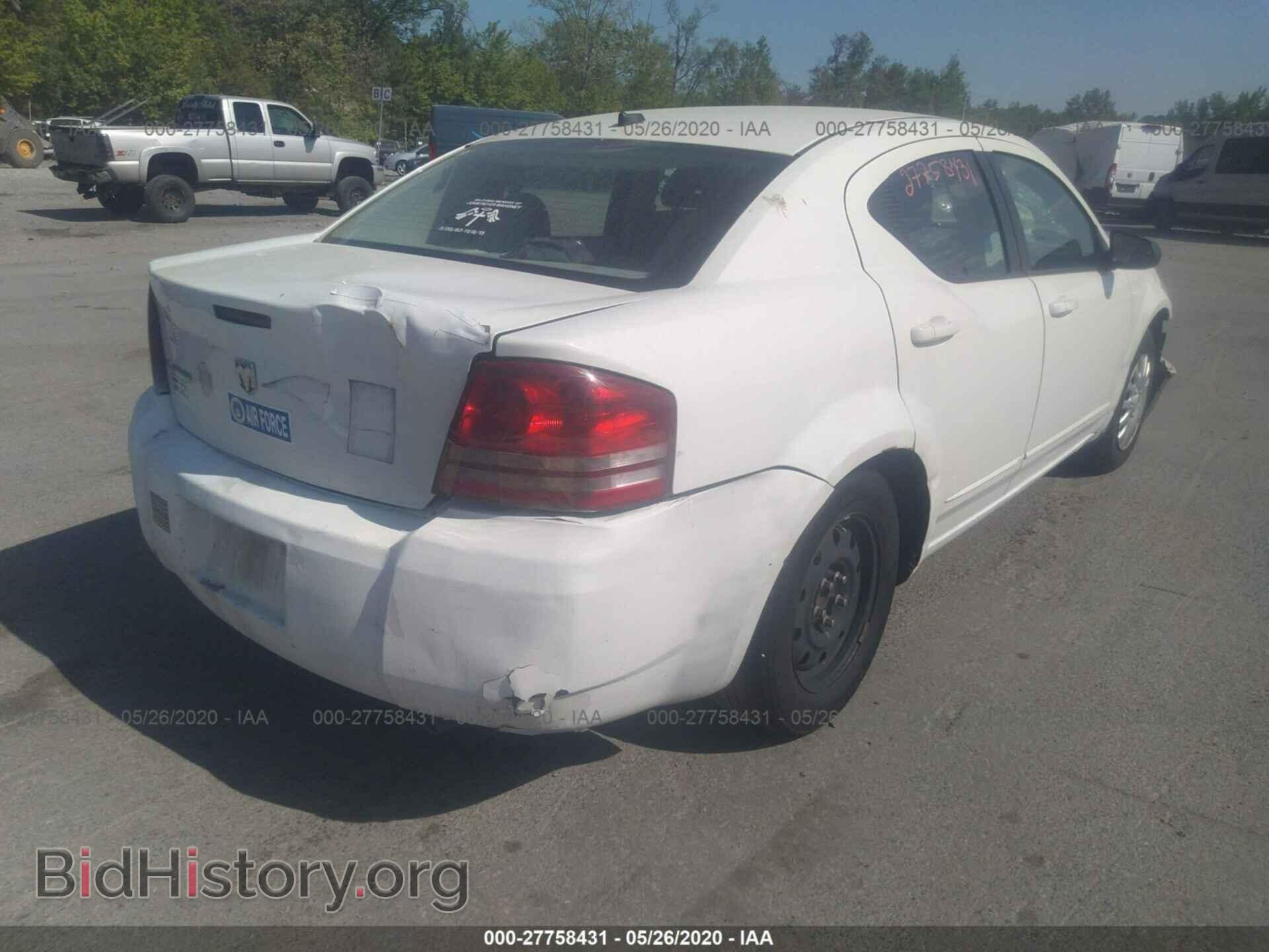 2008 DODGE AVENGER - VIN: 1B3LC46J78N252338 - Фото 4