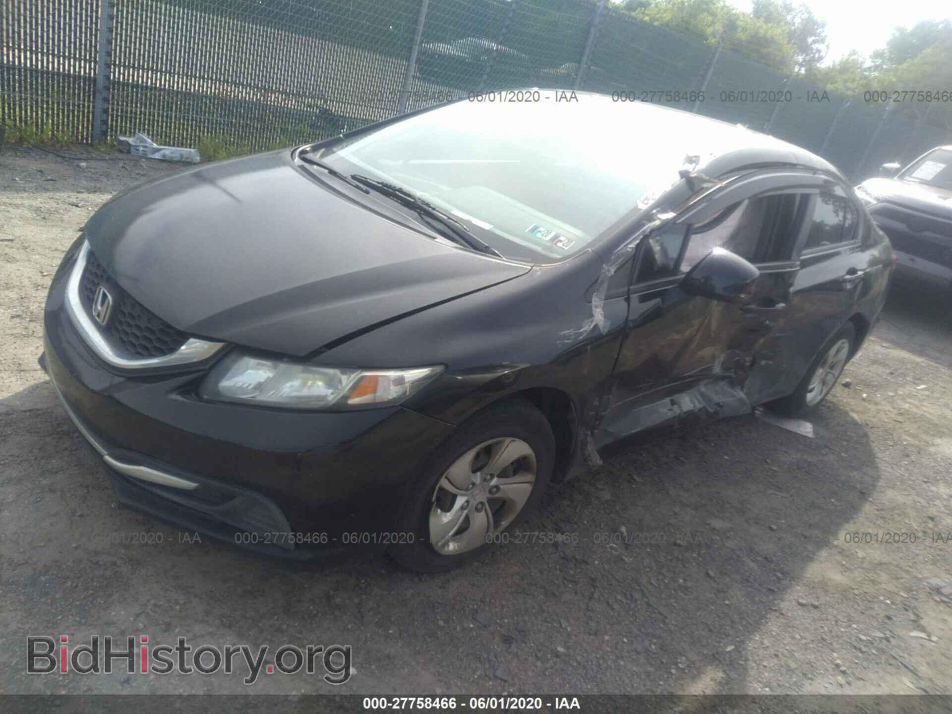 2013 HONDA CIVIC - VIN: 19XFB2F58DE262221 - Фото 2
