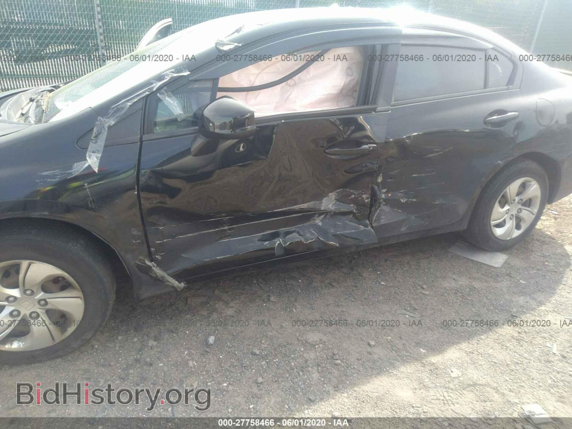 2013 HONDA CIVIC - VIN: 19XFB2F58DE262221 - Фото 6