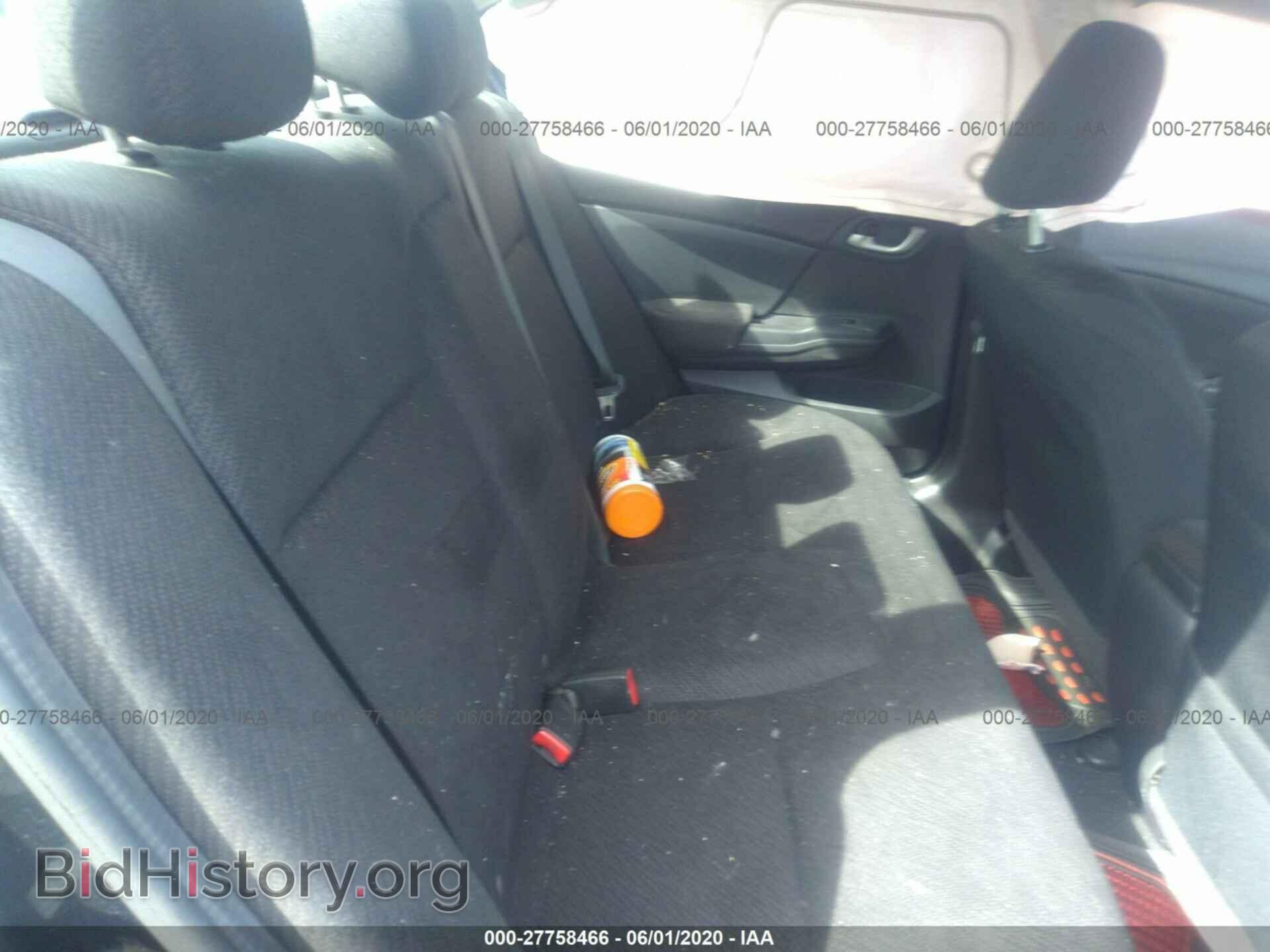 2013 HONDA CIVIC - VIN: 19XFB2F58DE262221 - Фото 8