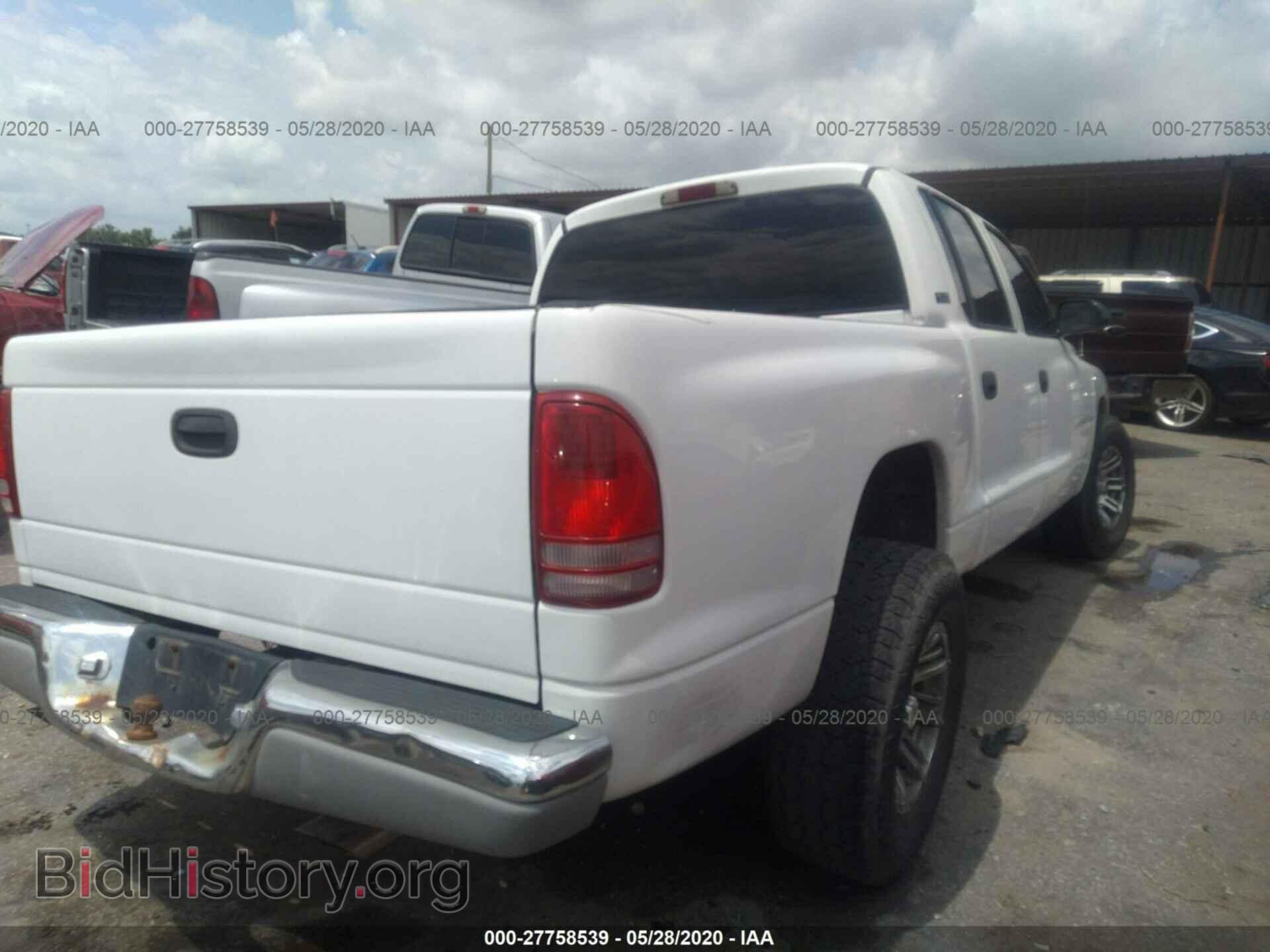 2001 DODGE DAKOTA - VIN: 1B7GL2AX71S141747 - Фото 4