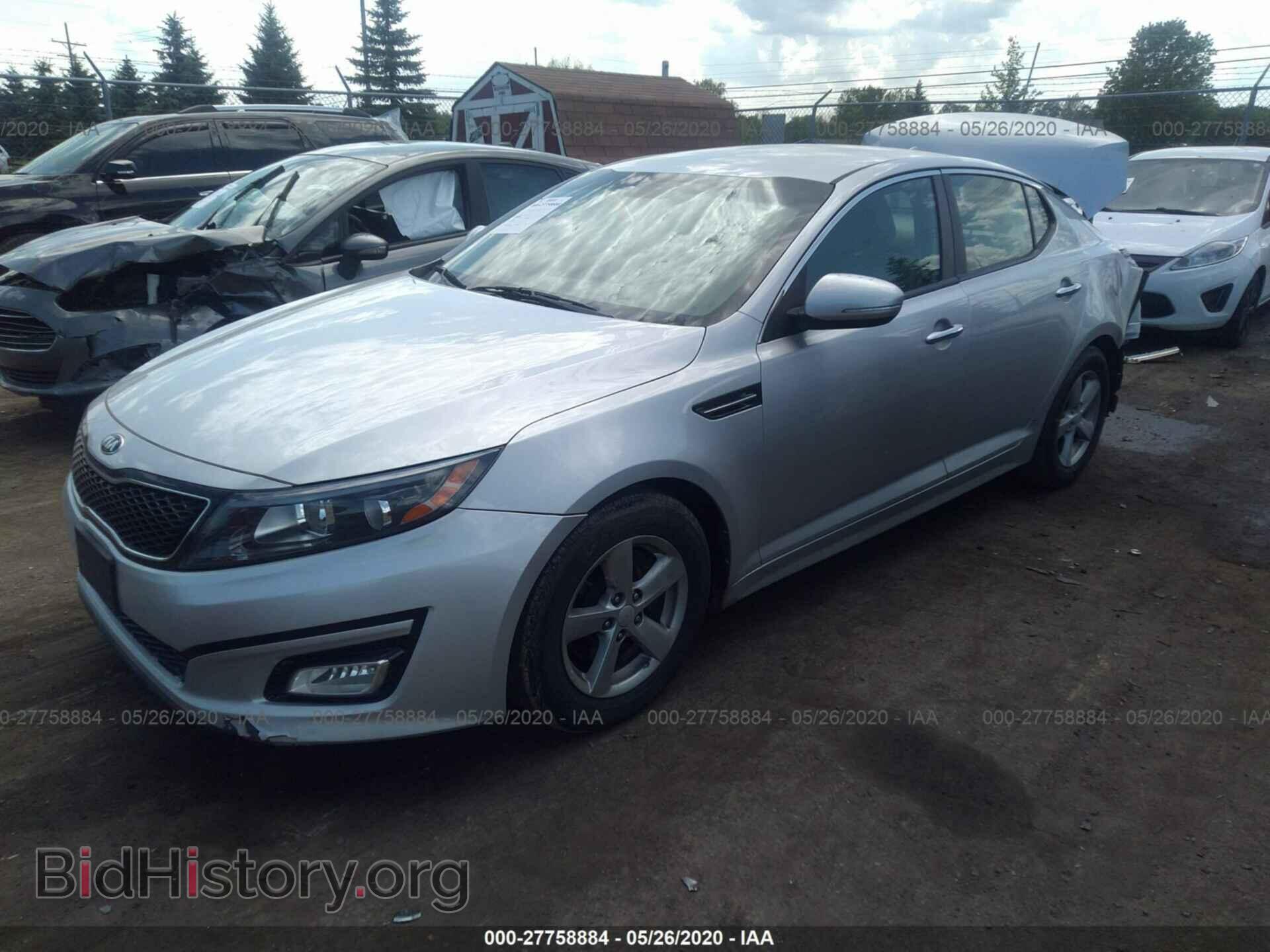 2014 KIA OPTIMA - VIN: 5XXGM4A71EG336302 - Фото 2