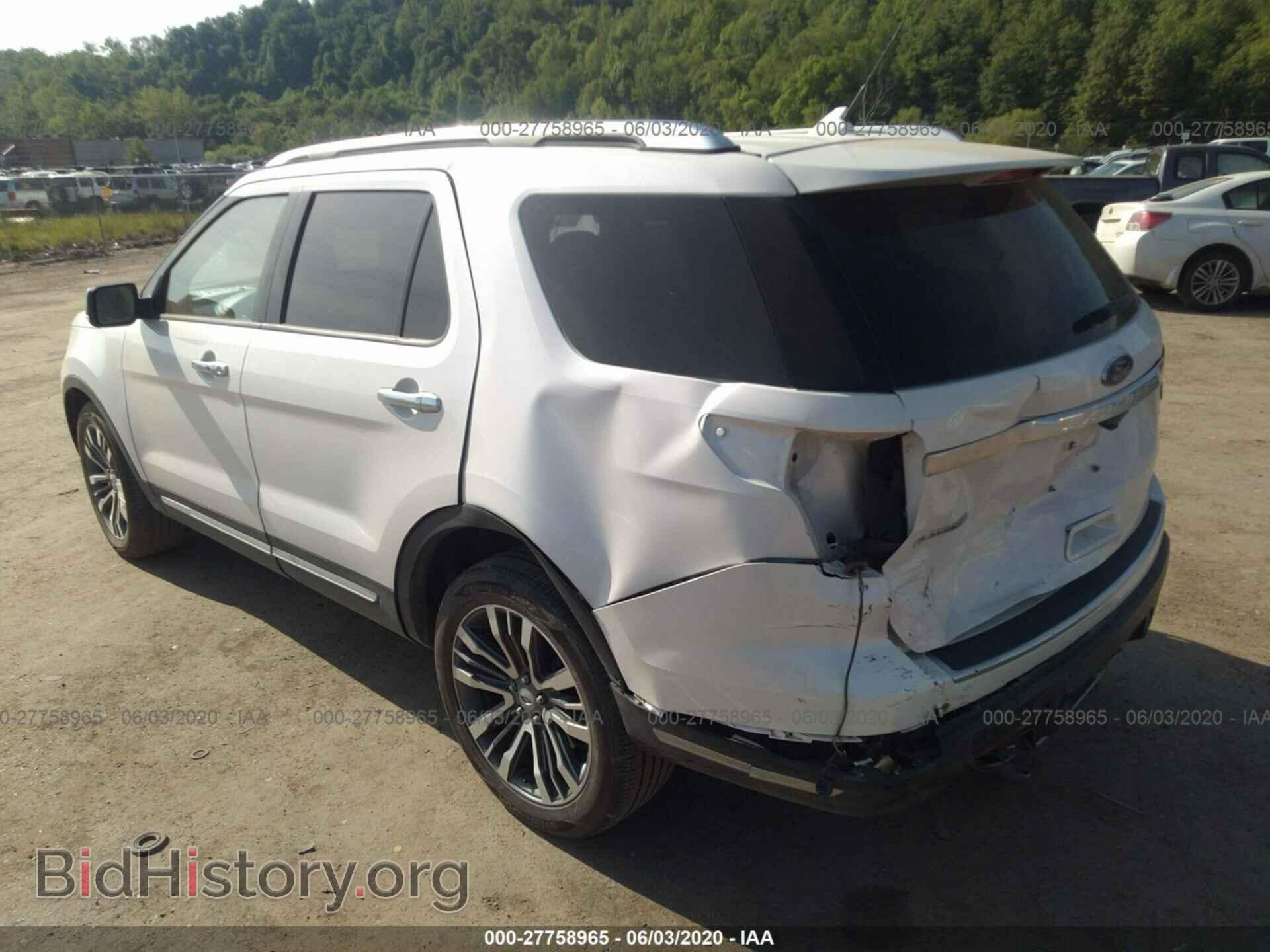 2018 FORD EXPLORER - VIN: 1FM5K8HT3JGA76118 - Фото 3