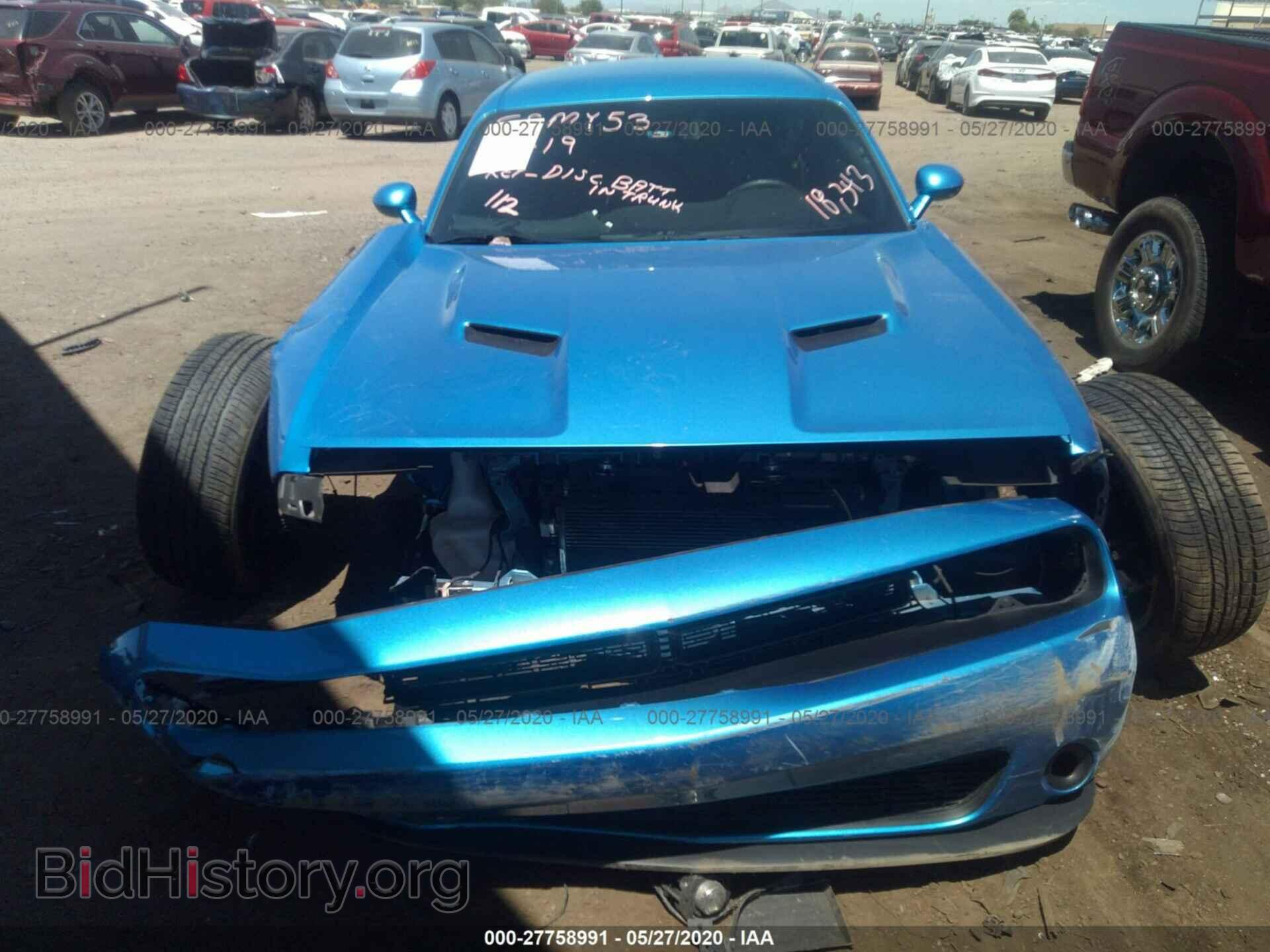 2019 DODGE CHALLENGER - VIN: 2C3CDZAGXKH616616 - Фото 6