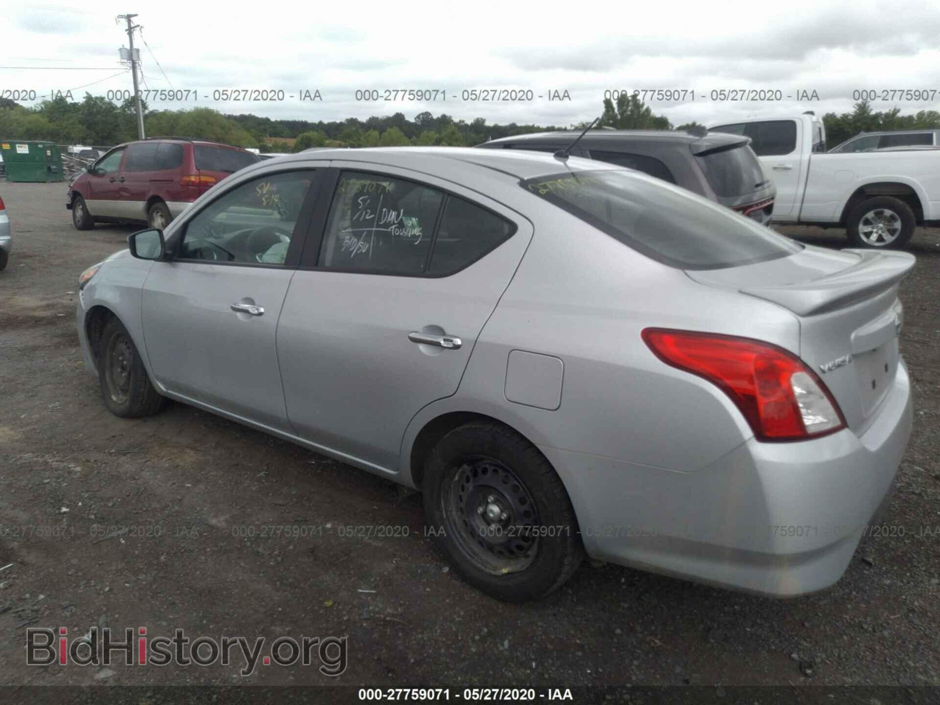 2019 NISSAN VERSA - VIN: 3N1CN7AP3KL857215 - Фото 3