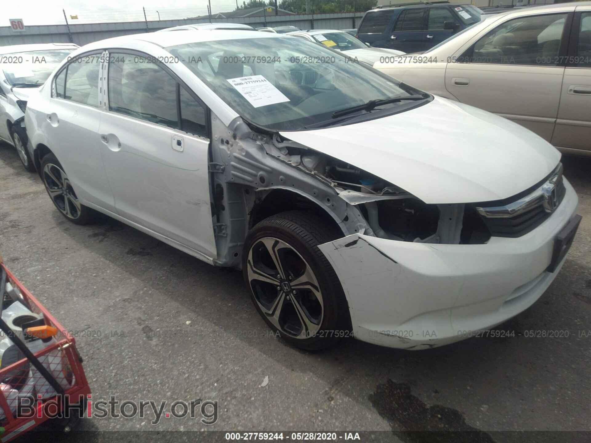 Фотография JHMFB2F53CS000083 - HONDA CIVIC SDN 2012