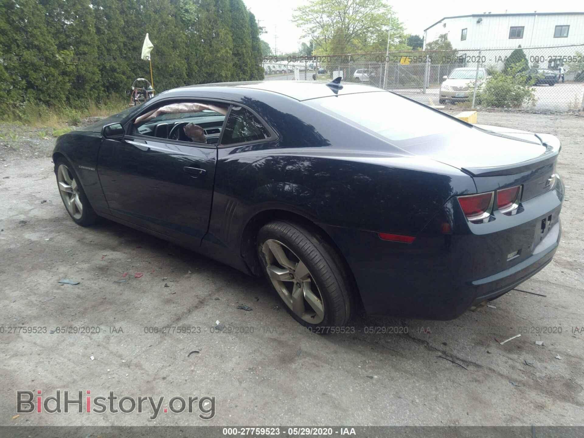 2012 CHEVROLET CAMARO - VIN: 2G1FC1E34C9140887 - Фото 3
