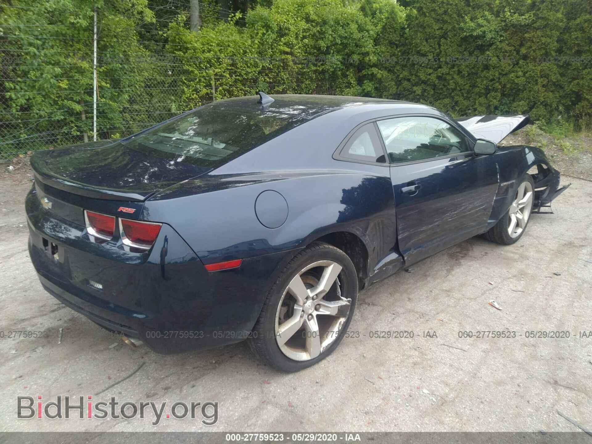 2012 CHEVROLET CAMARO - VIN: 2G1FC1E34C9140887 - Фото 4