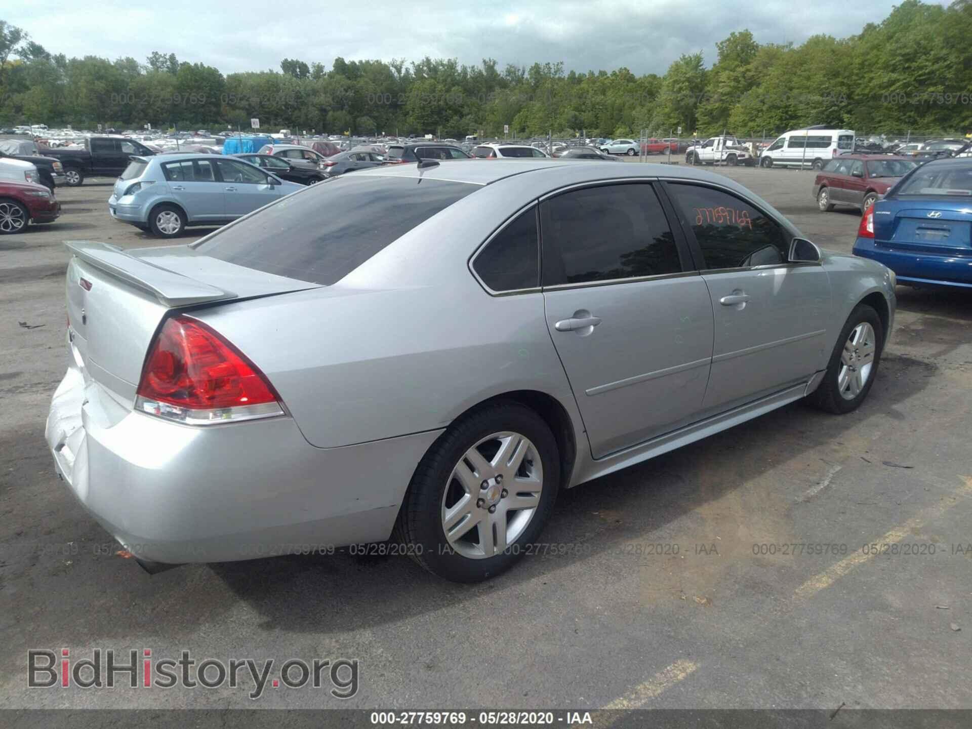 2012 CHEVROLET IMPALA - VIN: 2G1WB5E39C1122510 - Фото 4