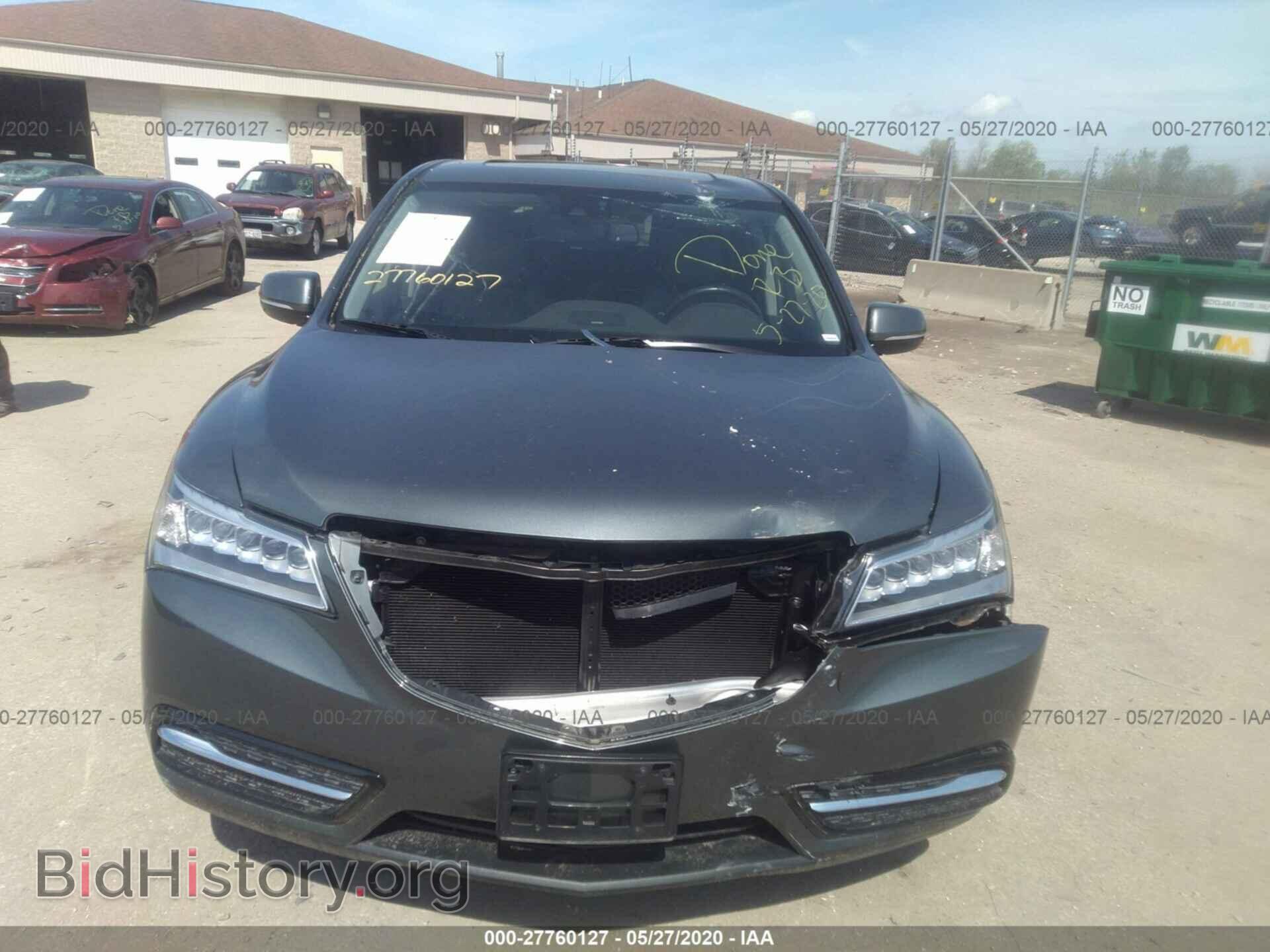 2014 ACURA MDX - VIN: 5FRYD4H44EB047481 - Фото 6