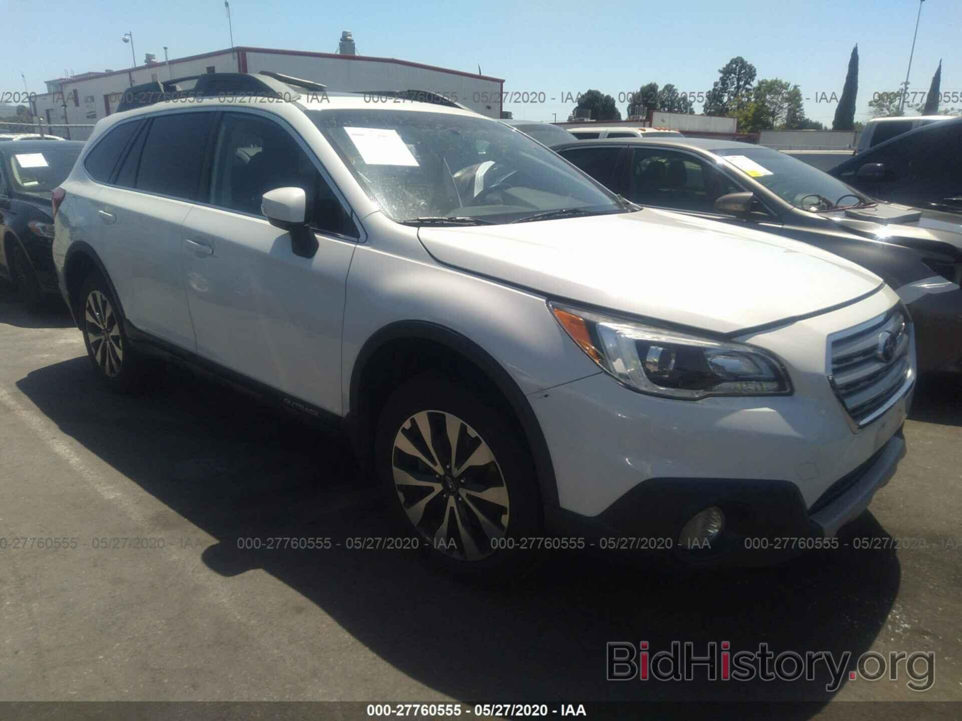 Photo 4S4BSALC3G3315152 - SUBARU OUTBACK 2016