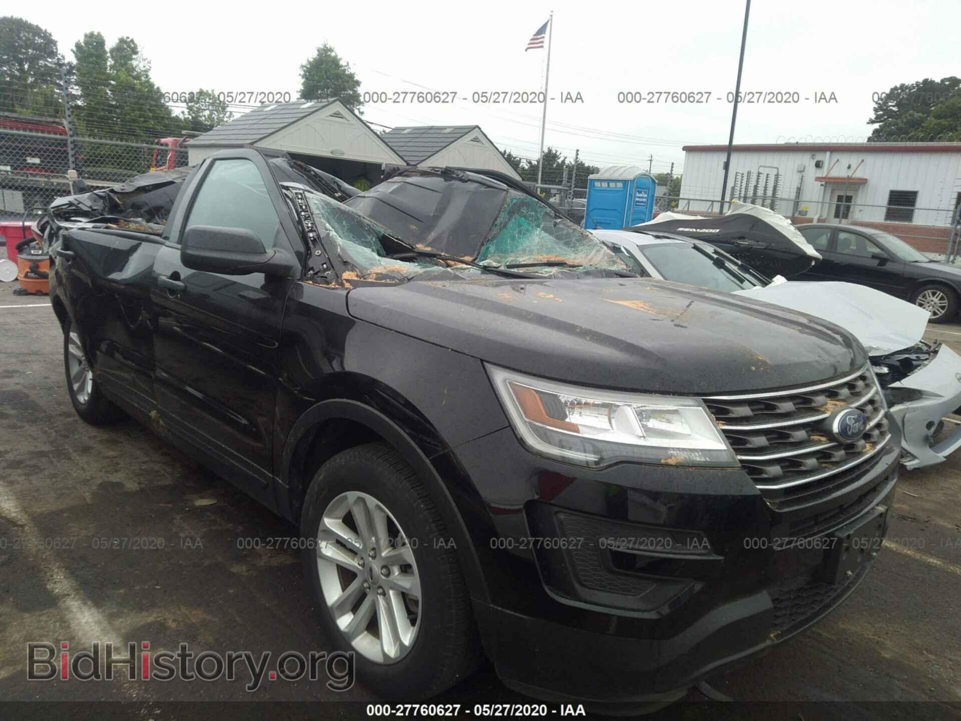 Фотография 1FM5K7B89HGD36370 - FORD EXPLORER 2017