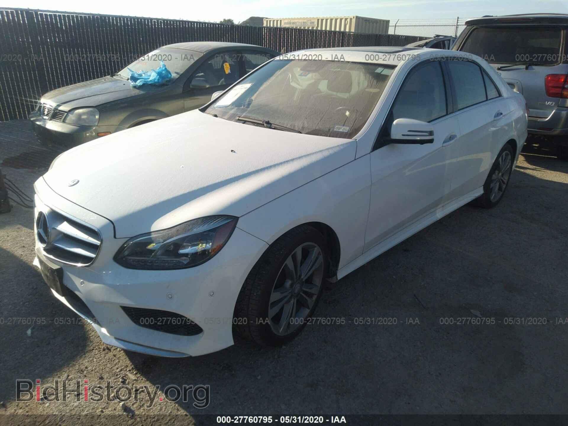 2014 MERCEDES-BENZ E-CLASS - VIN: WDDHF5KB6EA863731 - Фото 2