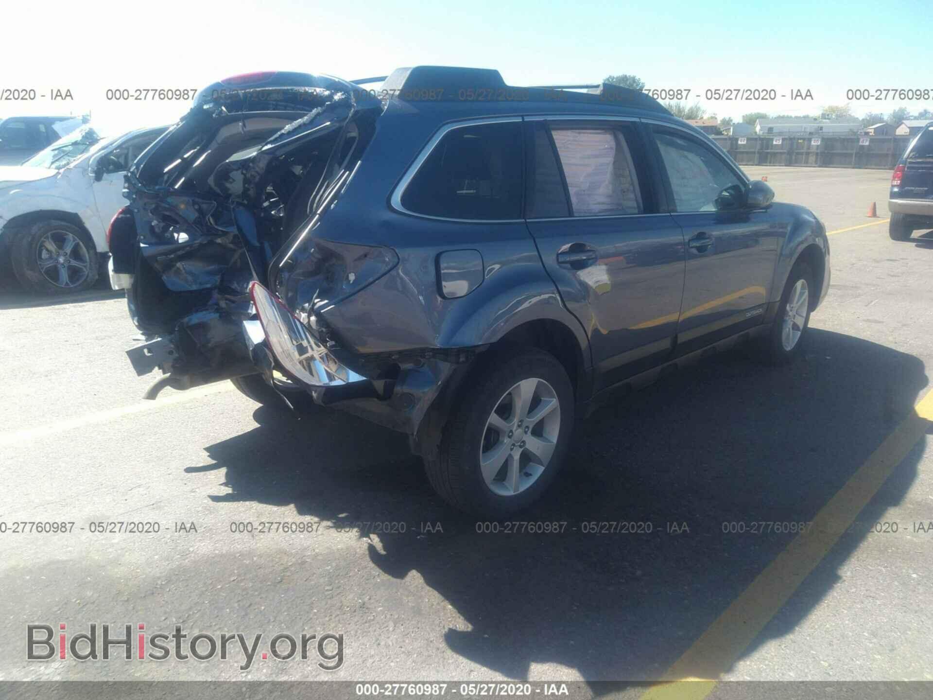 2014 SUBARU OUTBACK - VIN: 4S4BRBCC4E3317233 - Фото 4