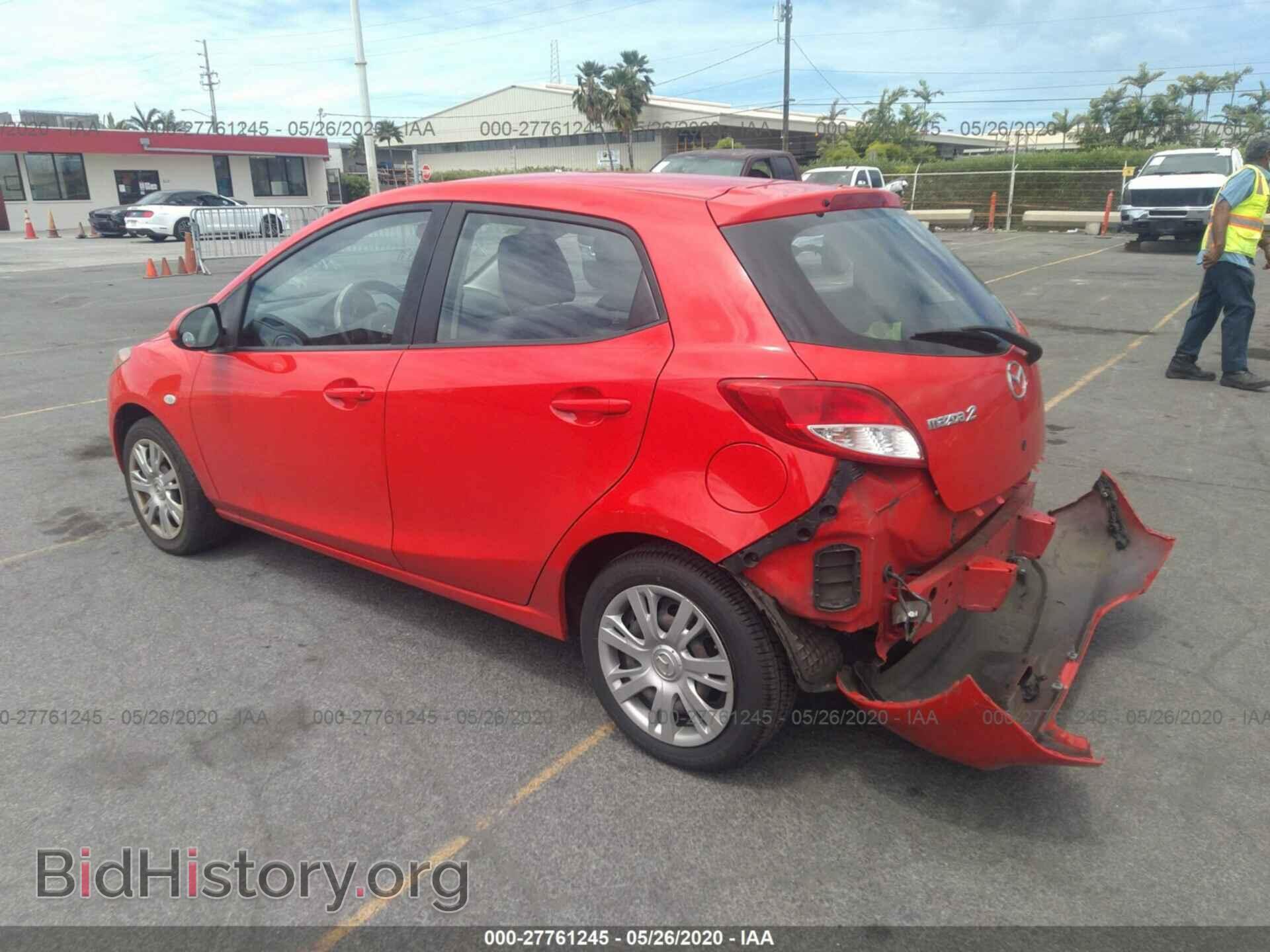 2014 MAZDA MAZDA2 - VIN: JM1DE1KY8E0181173 - Фото 3