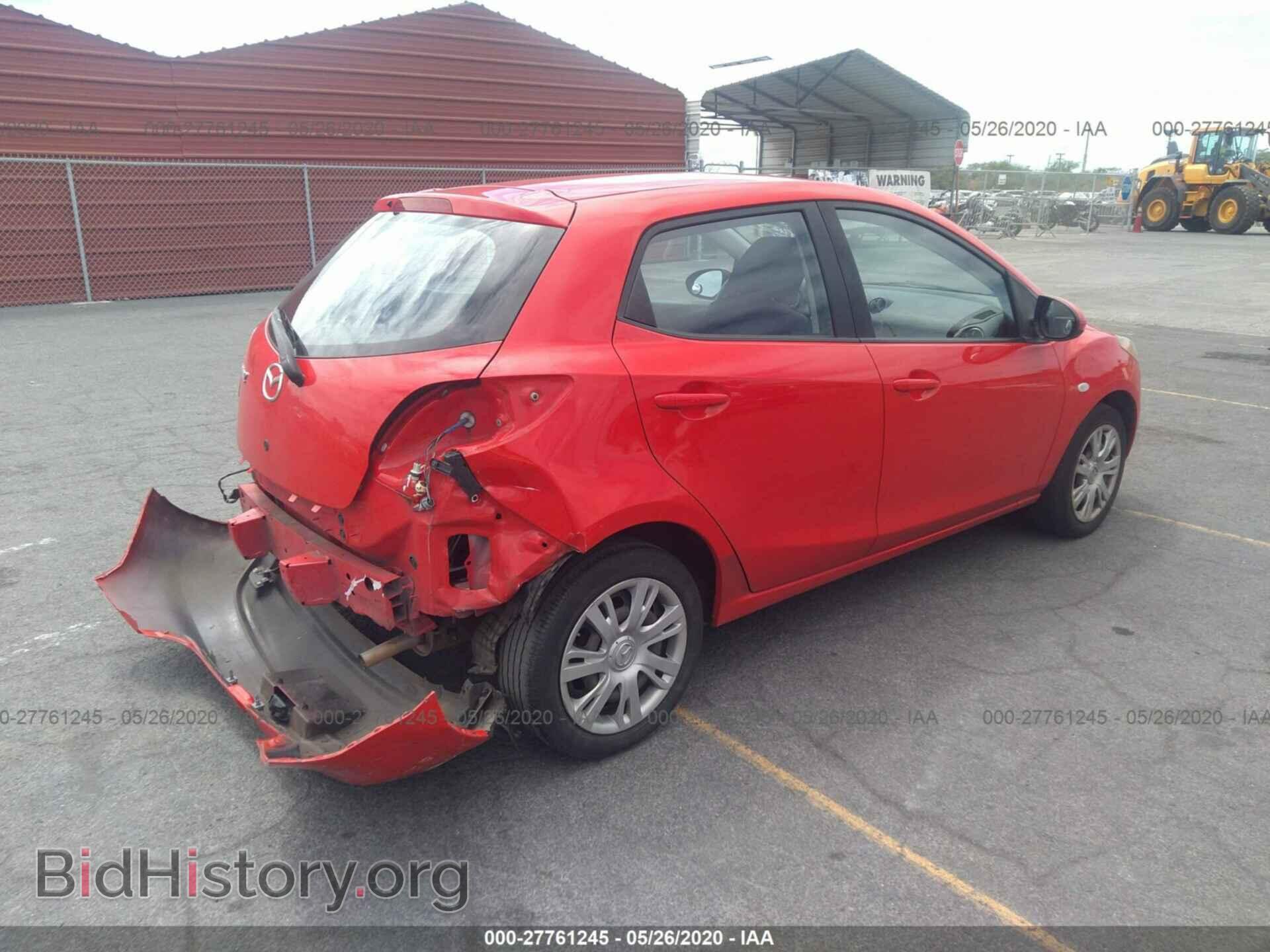 2014 MAZDA MAZDA2 - VIN: JM1DE1KY8E0181173 - Фото 4