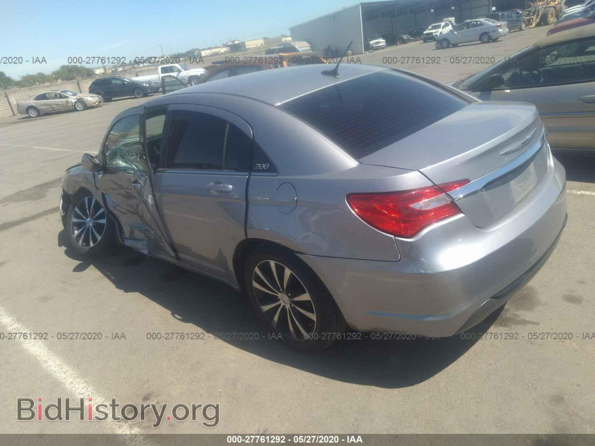 2013 CHRYSLER 200 - VIN: 1C3CCBBB3DN522259 - Фото 3