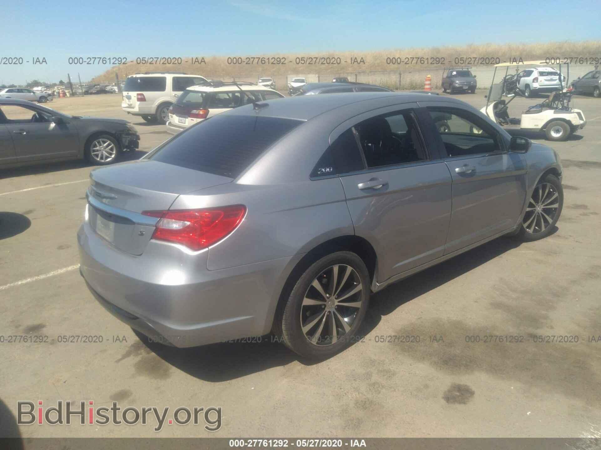2013 CHRYSLER 200 - VIN: 1C3CCBBB3DN522259 - Фото 4