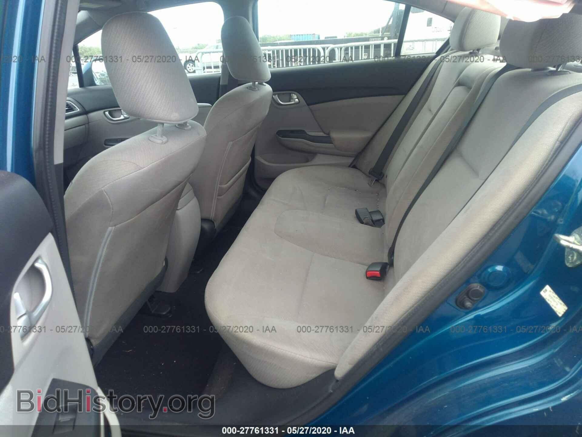 2013 HONDA CIVIC - VIN: 2HGFB2F81DH517789 - Фото 8