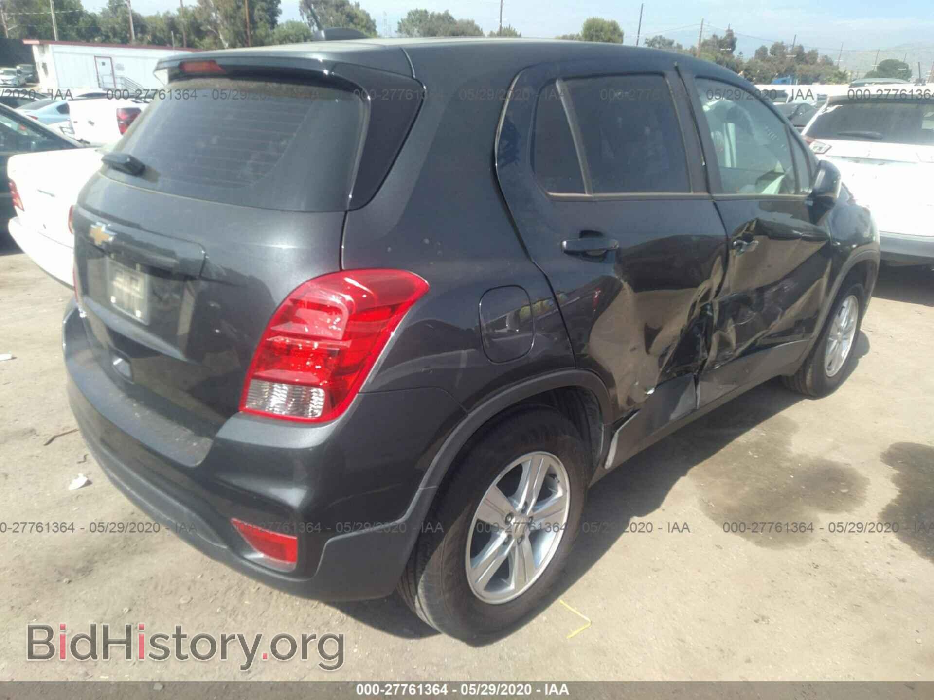 2019 CHEVROLET TRAX - VIN: 3GNCJKSB5KL223233 - Фото 4