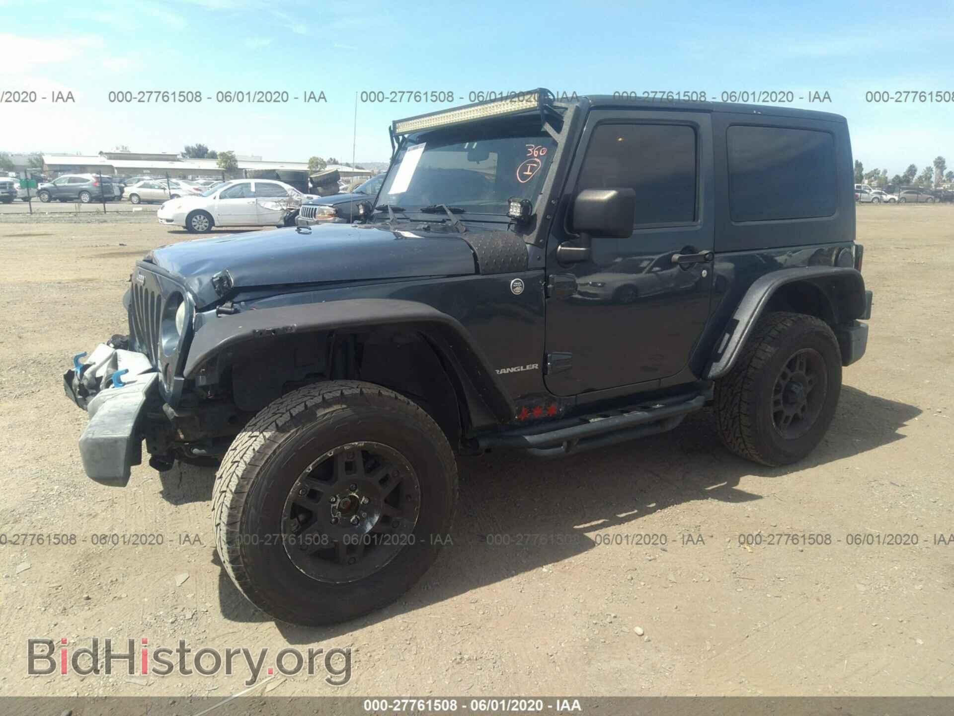 2007 JEEP WRANGLER - VIN: 1J4FA24107L223566 - Фото 2