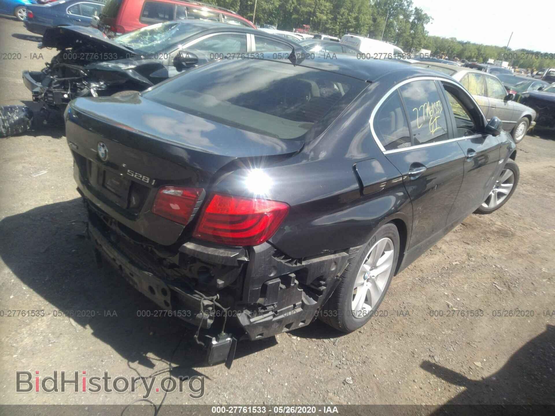 2013 BMW 528 - VIN: WBAXH5C51DDW15924 - Фото 4
