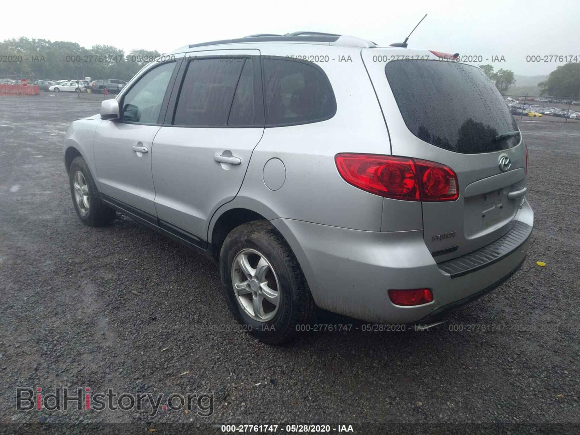 2007 HYUNDAI SANTA FE - VIN: 5NMSG73D47H083566 - Фото 3