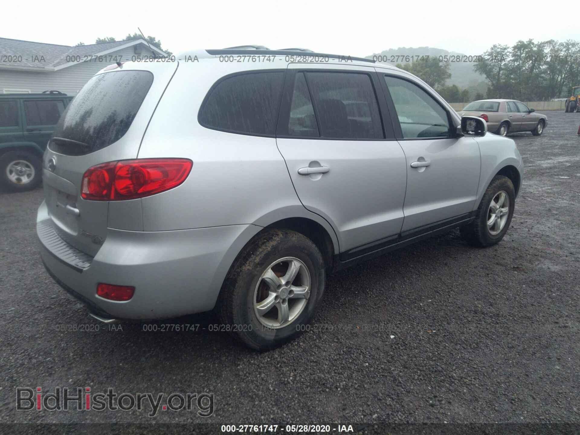 2007 HYUNDAI SANTA FE - VIN: 5NMSG73D47H083566 - Фото 4