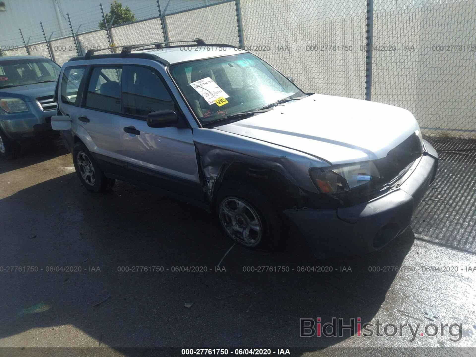 Photo JF1SG63665H730548 - SUBARU FORESTER 2005