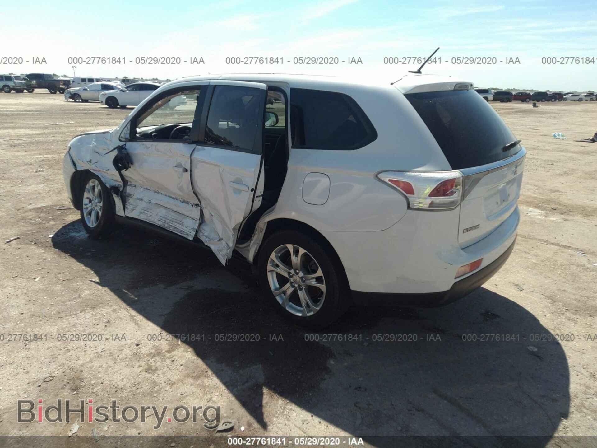 2014 MITSUBISHI OUTLANDER - VIN: JA4AD3A39EZ011661 - Фото 3