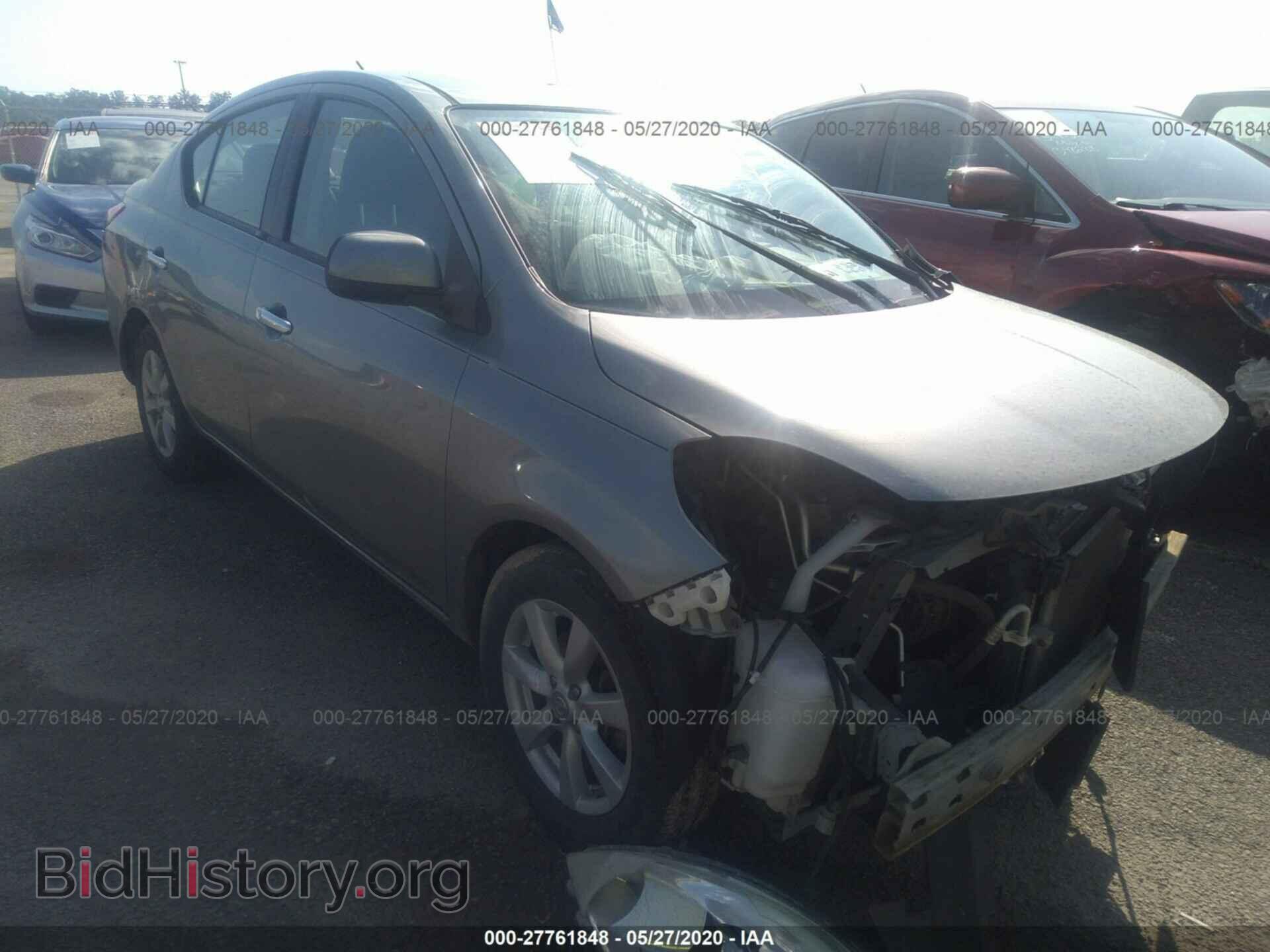 Фотография 3N1CN7AP4CL834835 - NISSAN VERSA 2012