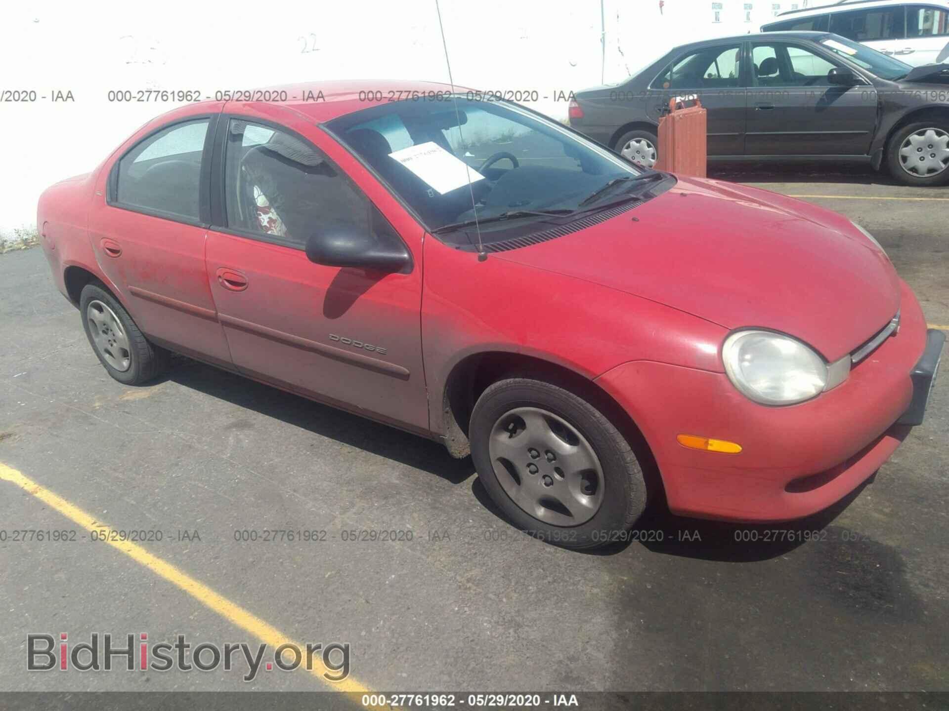 Фотография 1B3ES46C31D207714 - DODGE NEON 2001