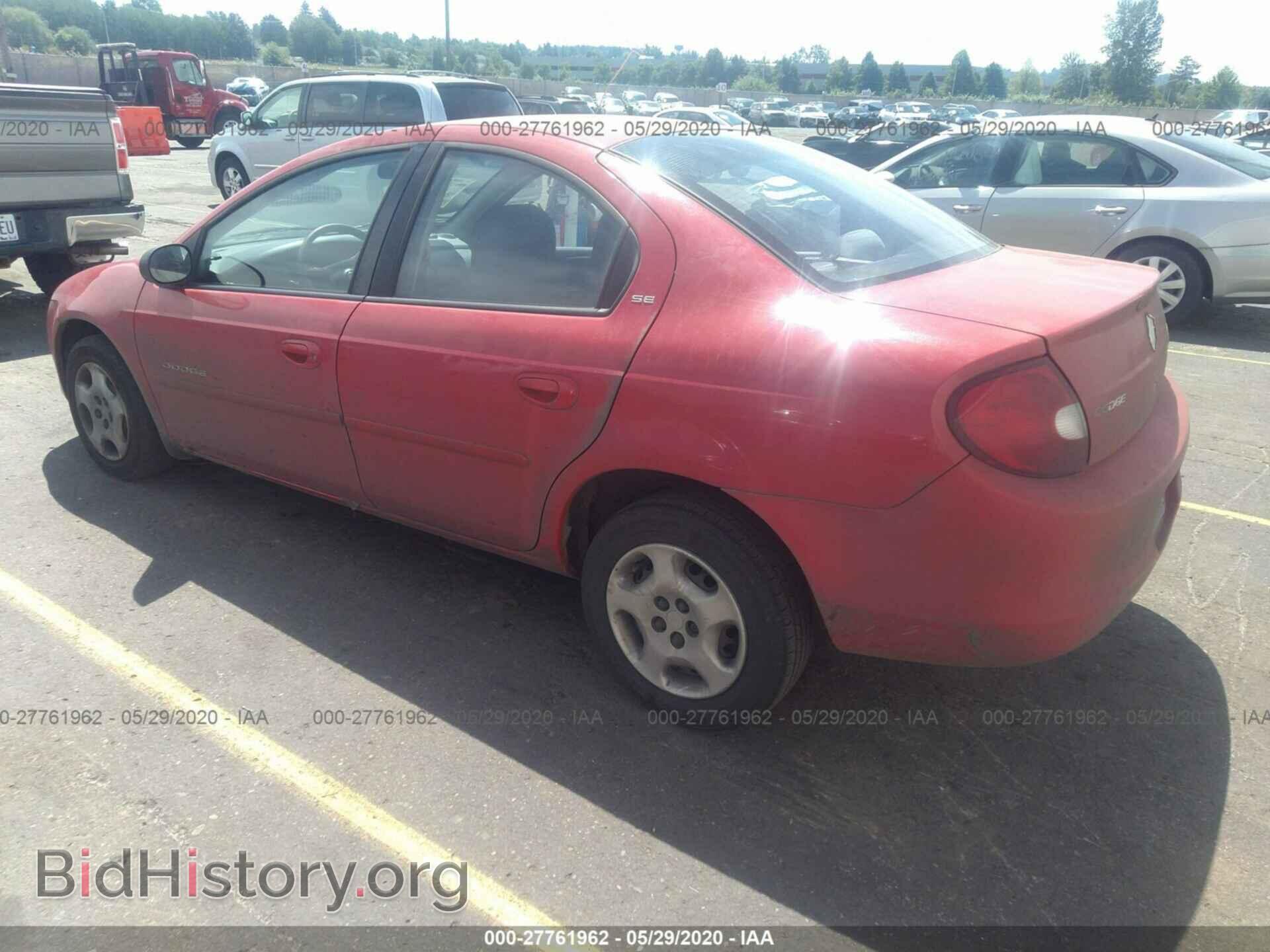 2001 DODGE NEON - VIN: 1B3ES46C31D207714 - Photo 3