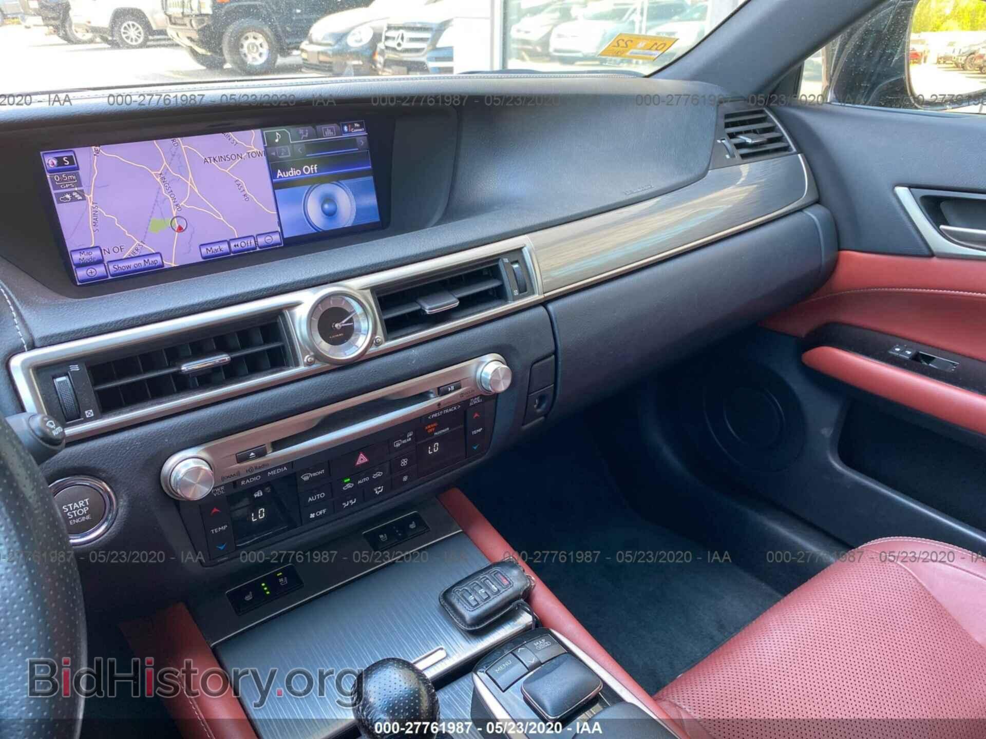 2013 LEXUS GS - VIN: JTHCE1BLXD5007458 - Фото 6